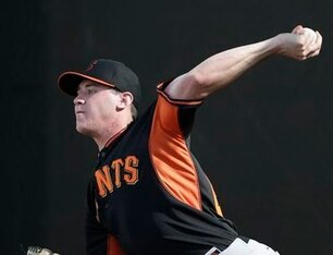 Ty Blach will likely open the season in Sacramento.