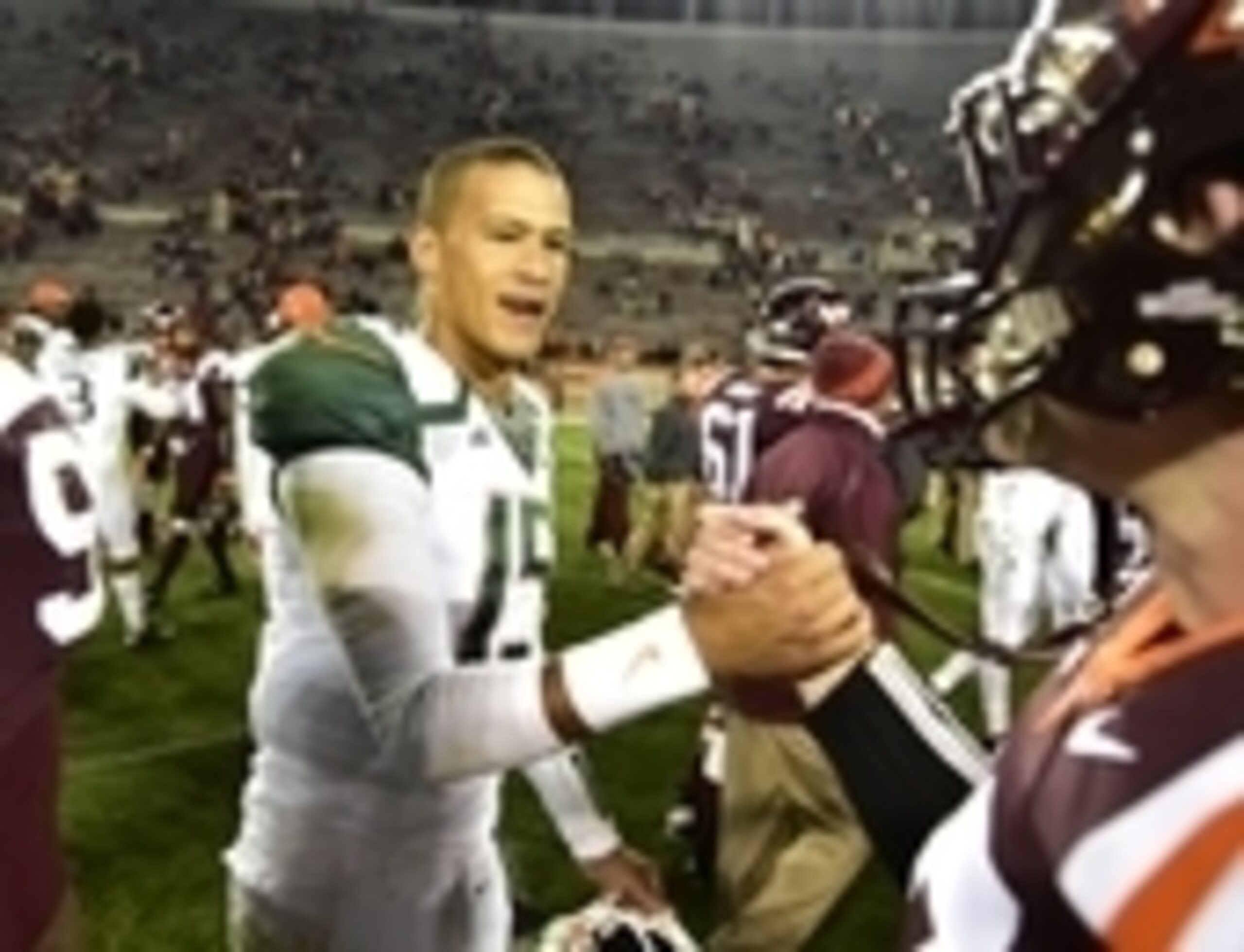Miami QB Brad Kaaya after throttling the Hokies in 2014 Miami QB Brad Kaaya after throttling the Hokies in 2014