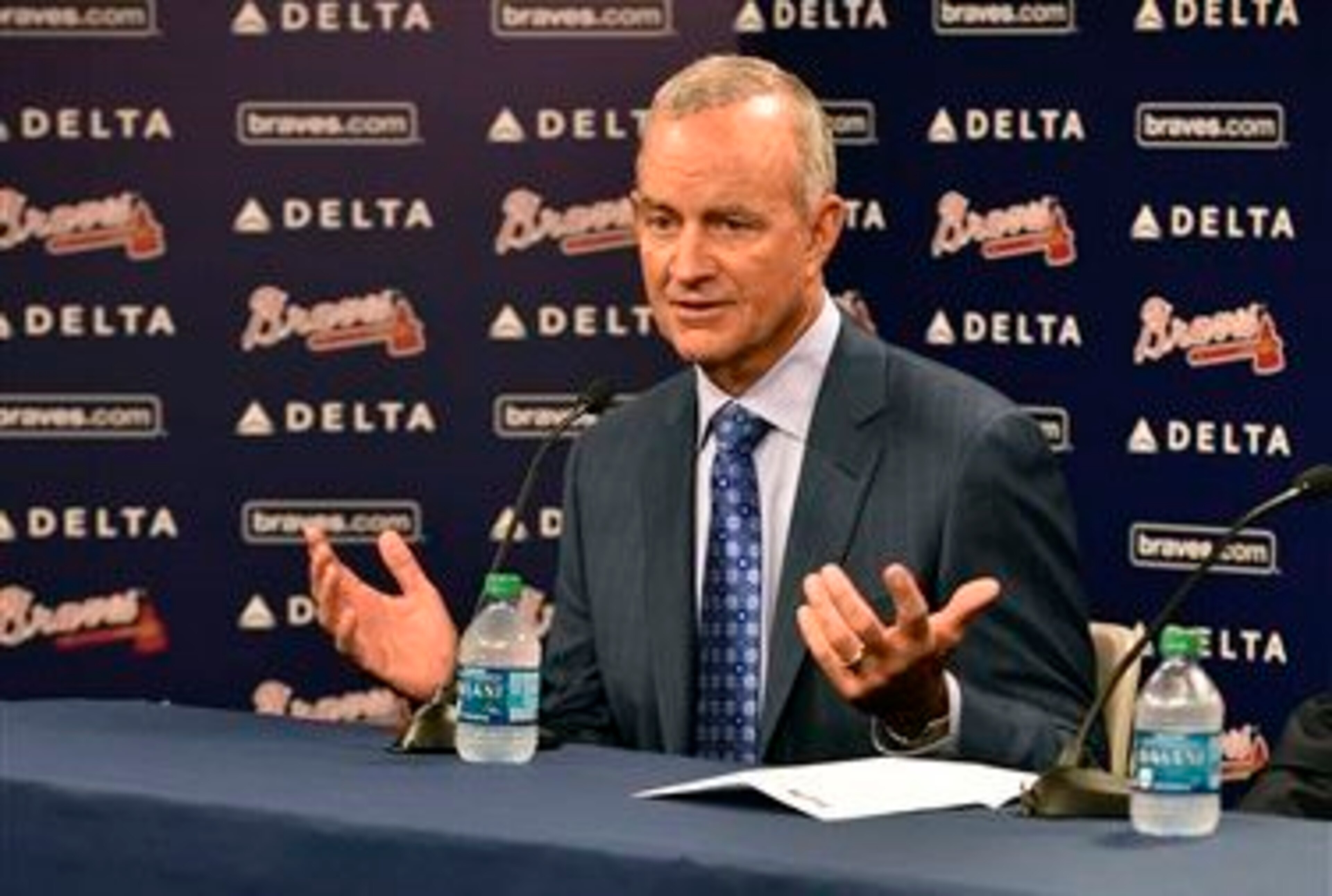John Hart hasn't wasted any time in shaking things up for the Braves. John Hart hasn't wasted any time in shaking things up for the Braves.