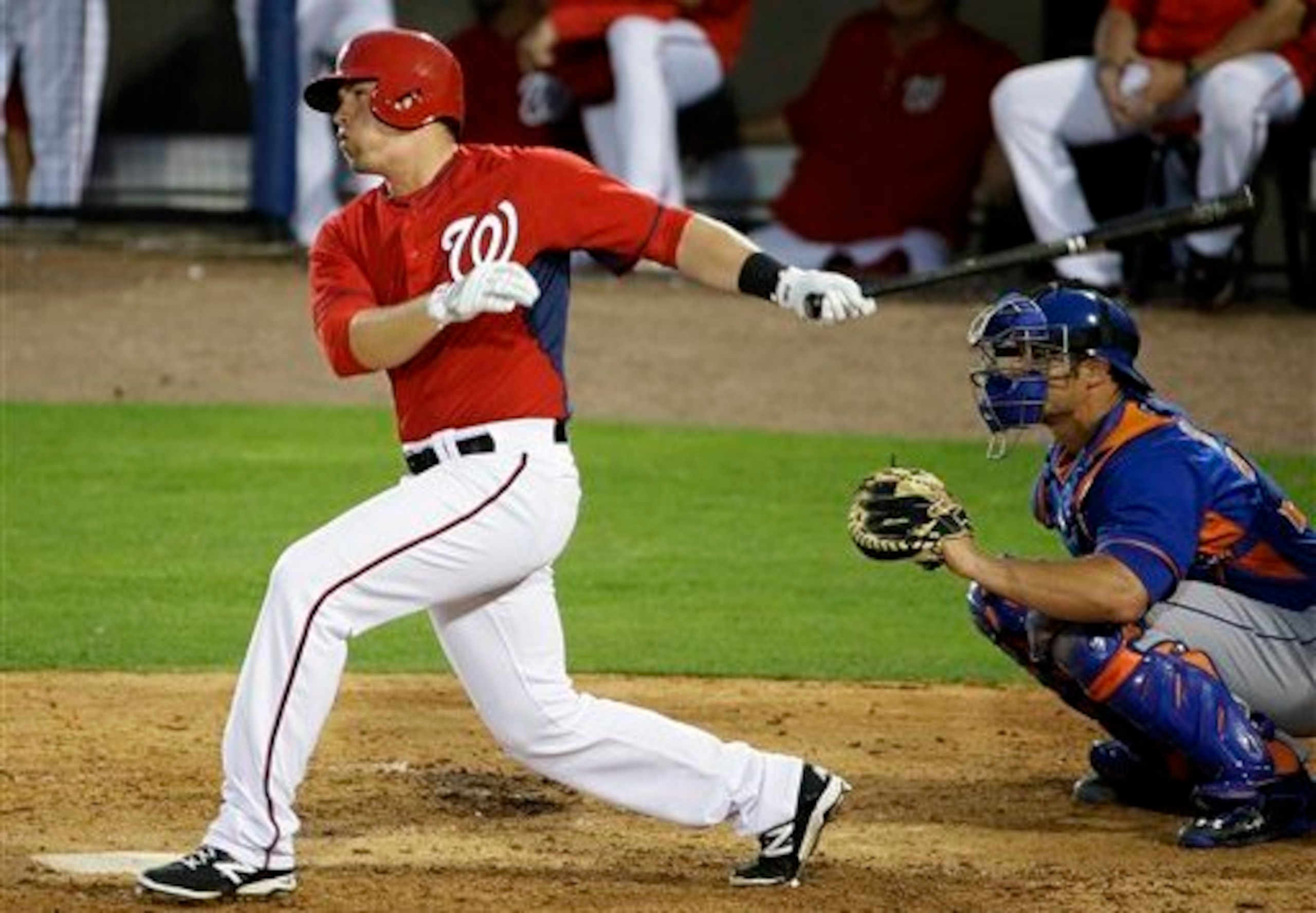 If Tyler Moore can sustain his early production in spring training, he'll be in line for an Opening Day roster spot. If Tyler Moore can sustain his early production in spring training, he'll be in line for an Opening Day roster spot.
