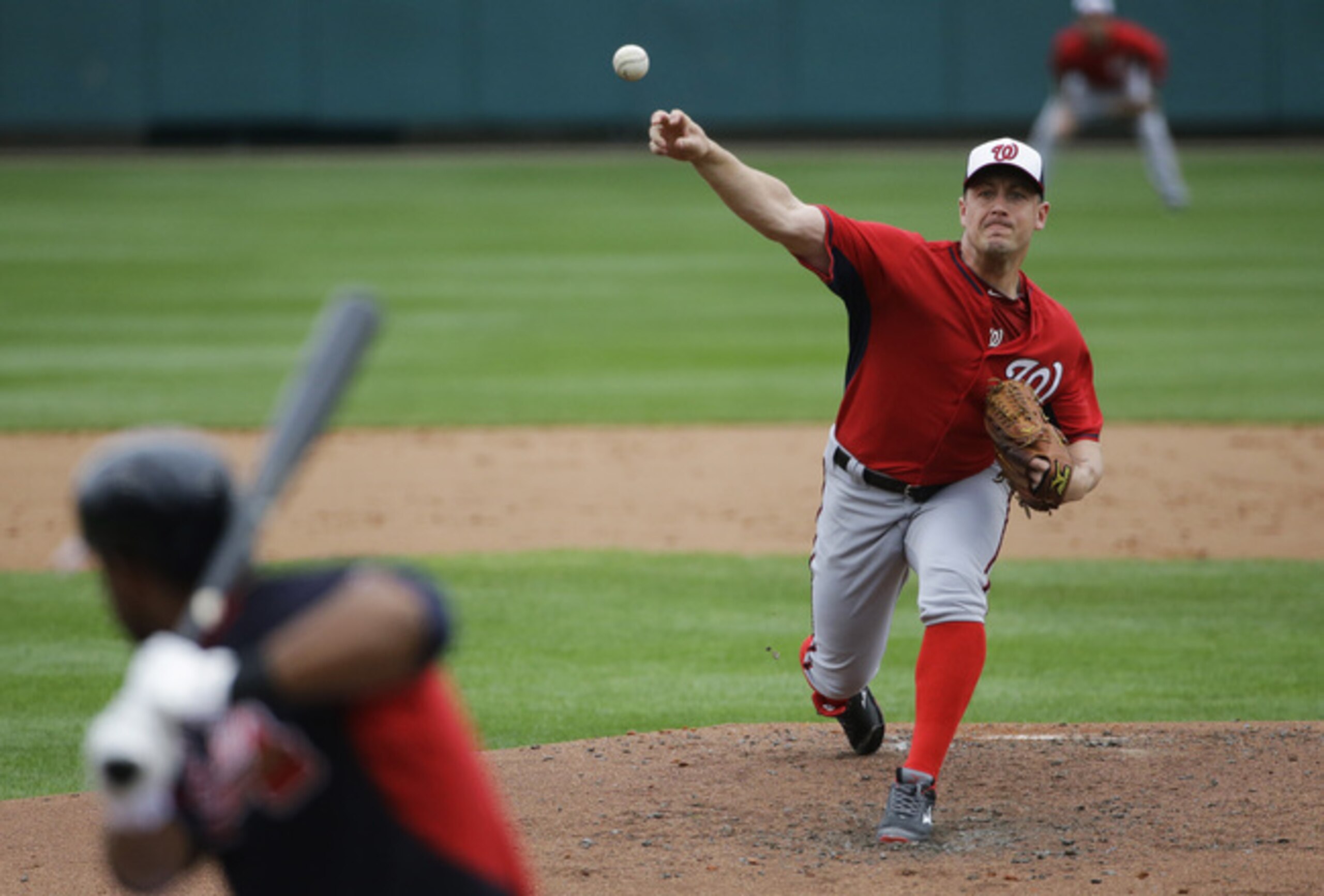 Jordan Zimmerman is the only Nats starter through three games who hasn't given up an earned run. Jordan Zimmerman is the only Nats starter through three games who hasn't given up an earned run.