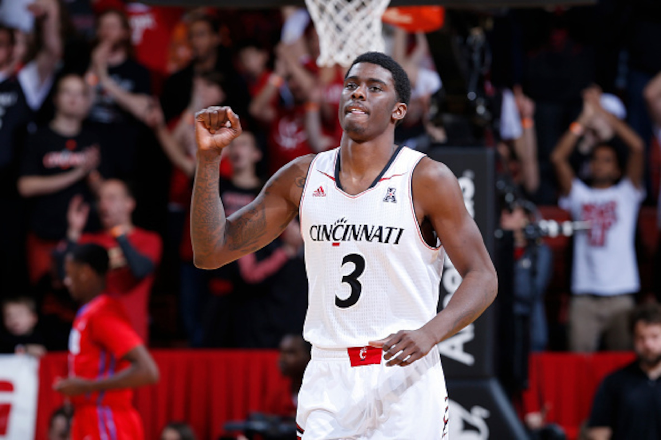 Cincinnati's Shaq Thomas has reasons to be pumped about where the Bearcats seem headed.