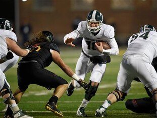 Connor Cook is an excellent on-field leader for Michigan State.