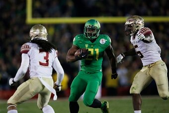 Royce Freeman will play a huge role in Oregon's offense this fall.