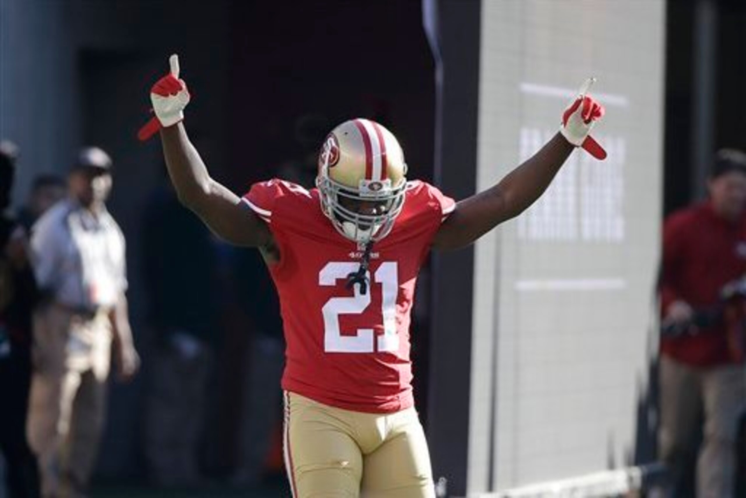 Running back Frank Gore appears to have played his final game in a 49ers uniform.