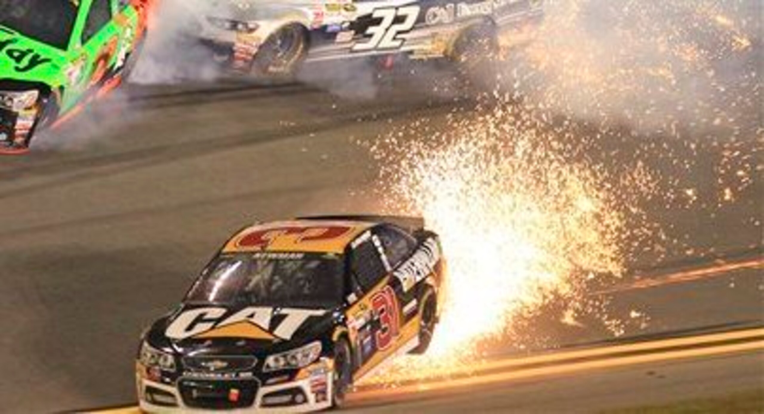 Sparks flew for Ryan Newman at Daytona, but he has since recovered nicely.