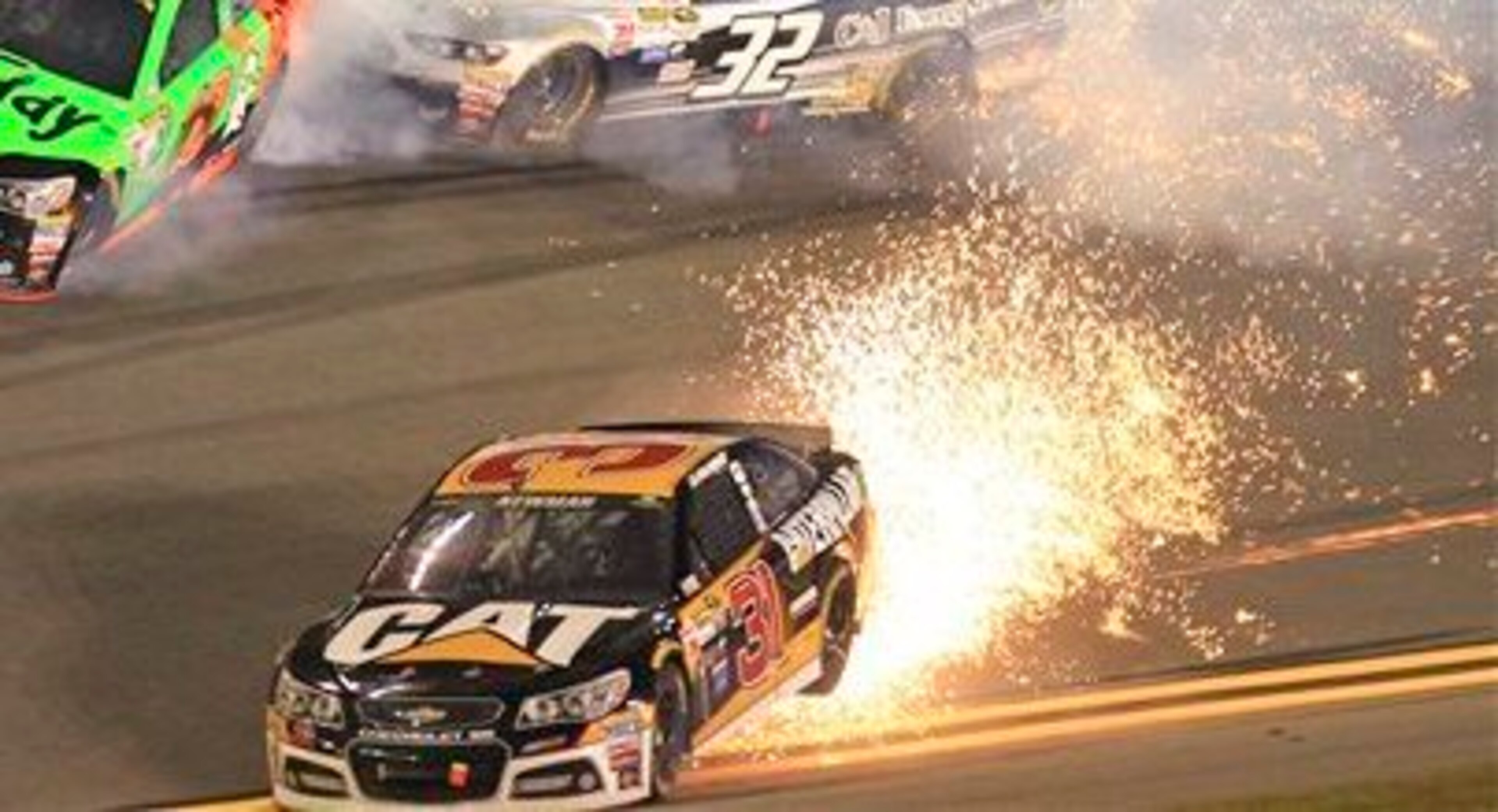 Sparks flew for Ryan Newman at Daytona, but he has since recovered nicely.