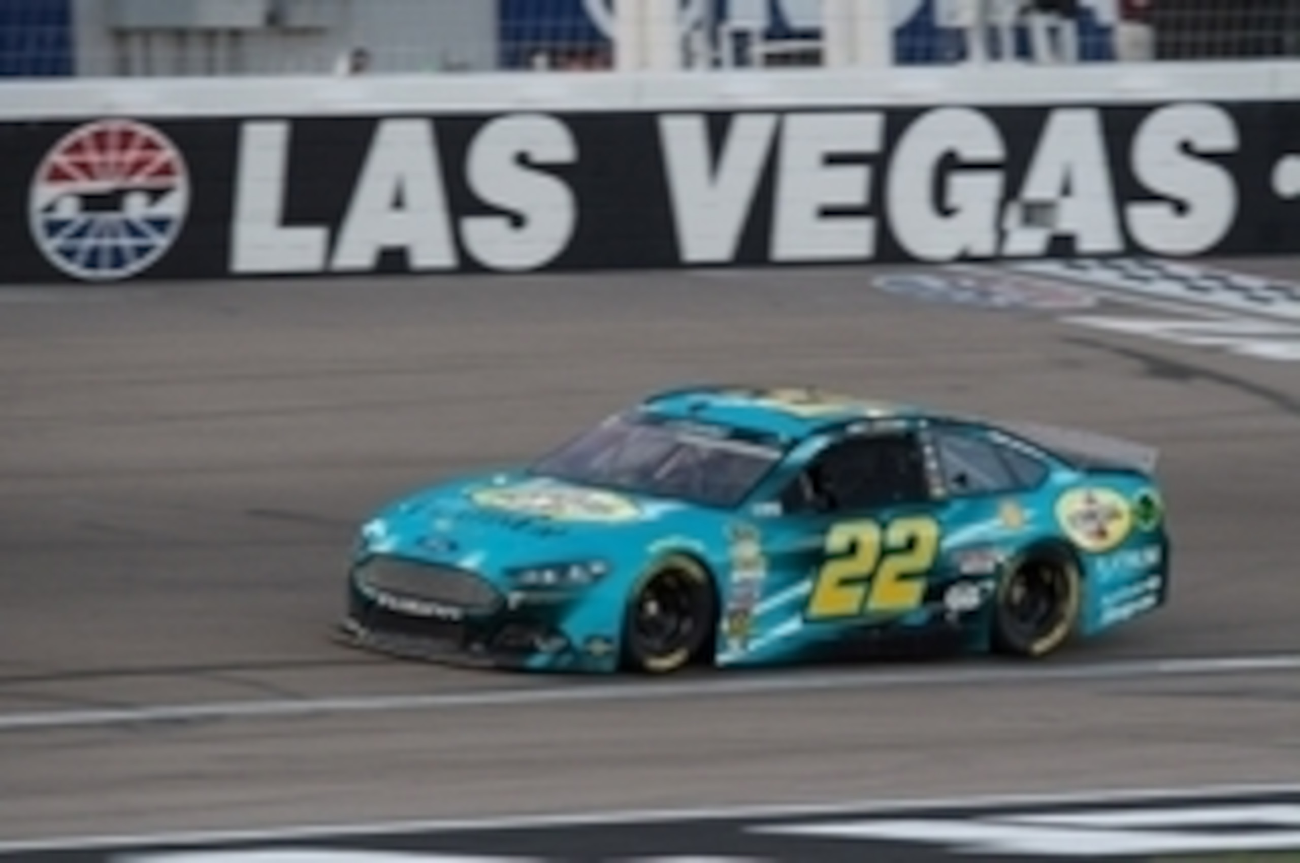 Joey Logano appears to have his No. 22 Ford pointed in the right direction this season.