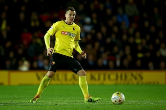 Daniel Tozser, on loan at Watford.