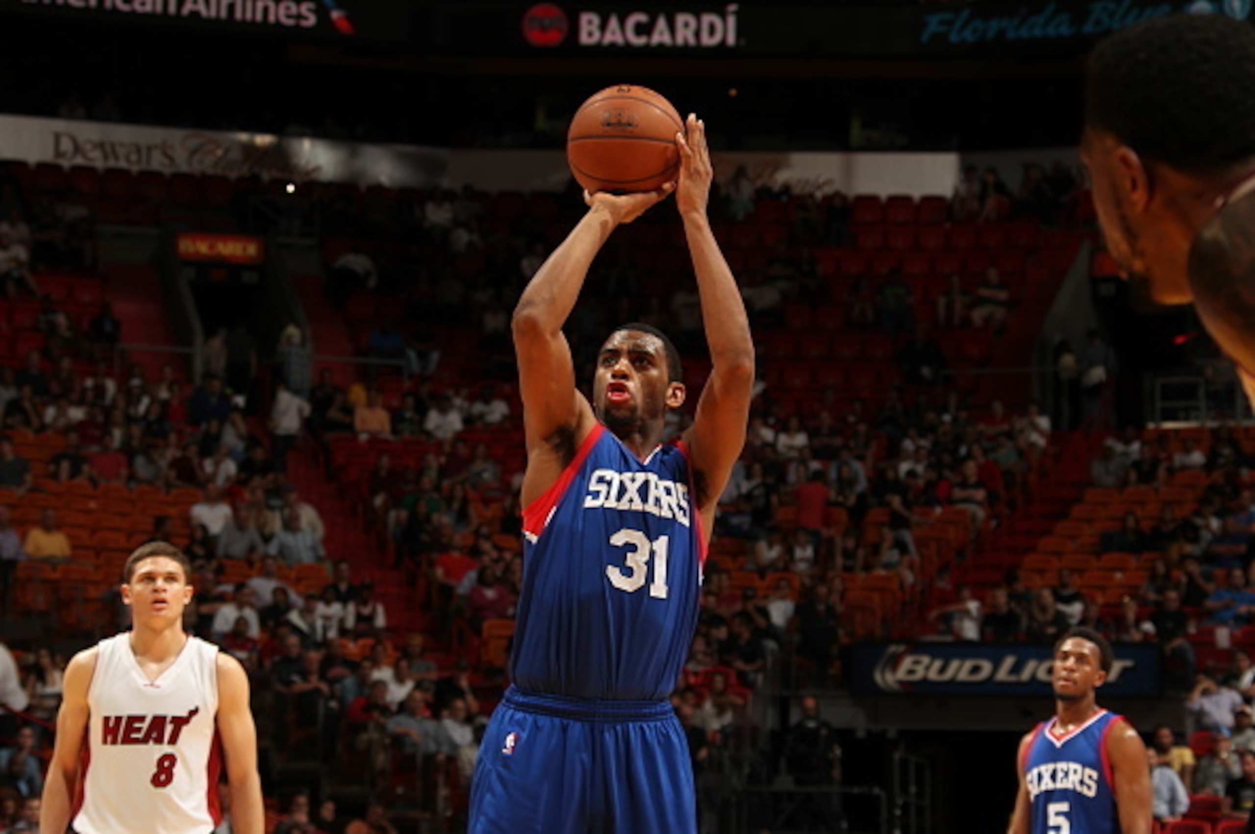 The 76ers' willingness to fire up threes can make them dangerous.