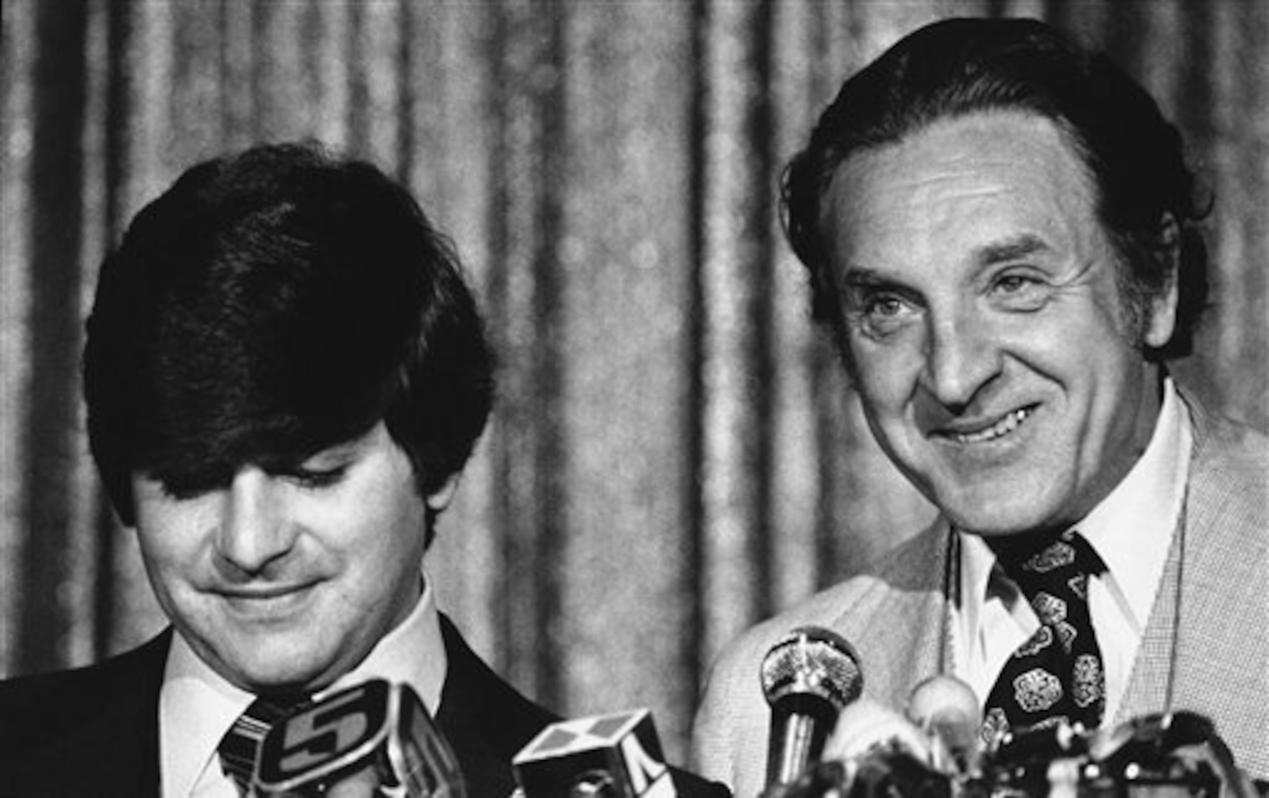 Eddie DiBartolo and Joe Thomas