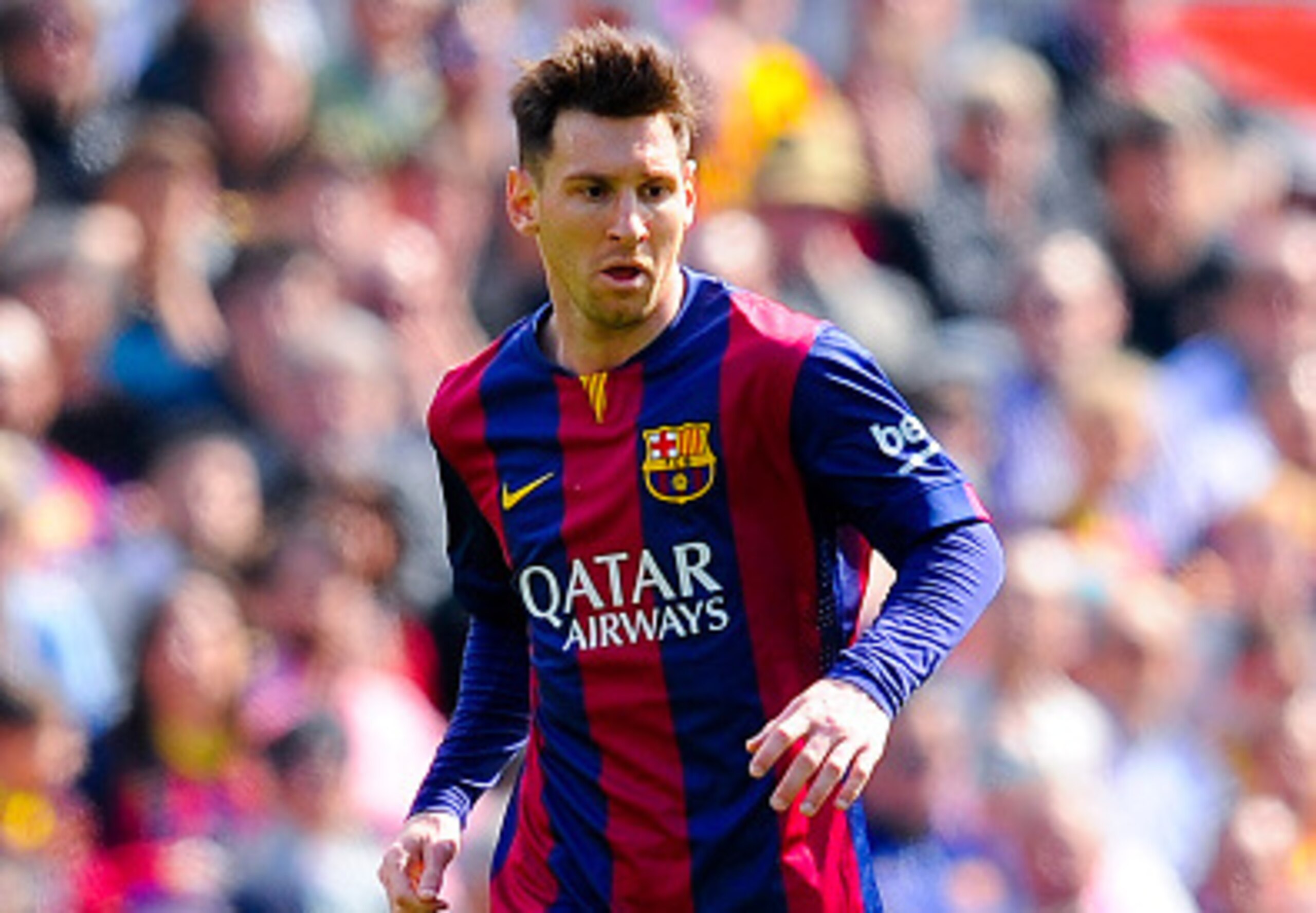 Luis Enrique has fawned over Lionel Messi just recently.