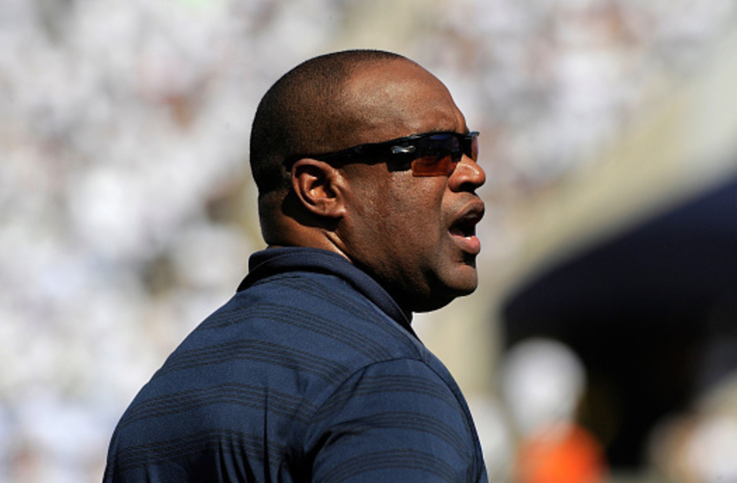 Virginia head coach Mike London