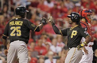 My team will be relying on proven fantasy stud Andrew McCutchen (right) and hoping Gregory Polanco (left) can take another step to fantasy stardom.