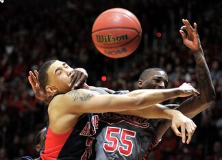 Brandon Ashley is widely known for the deft touch on his long-range jumper for a man his size. But he's added much-needed physicality to his repertoire in 2015.