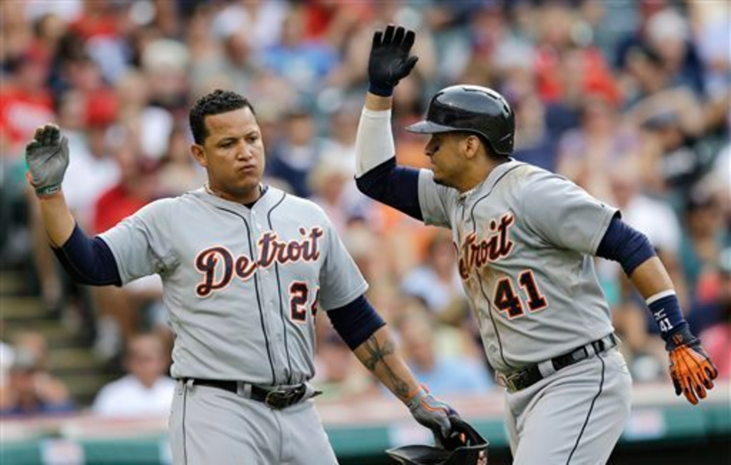 In Miguel Cabrera and Victor Martinez, Detroit sports two of baseball's very best hitters.