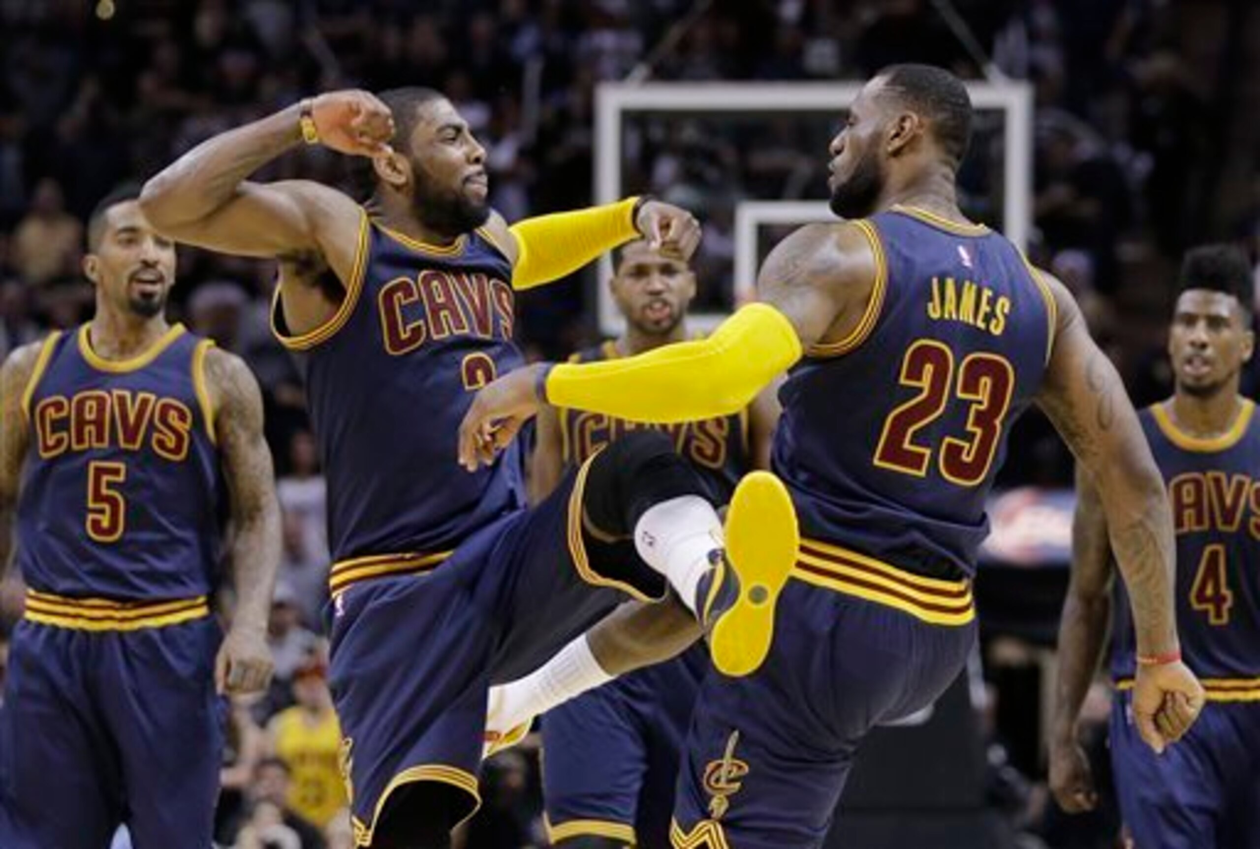 Together, LeBron James and Kyrie Irving at an NBA-elite level.