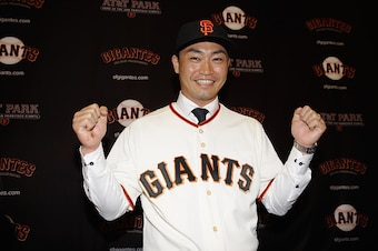 Nori Aoki is expected to open the season in right field for the Giants.