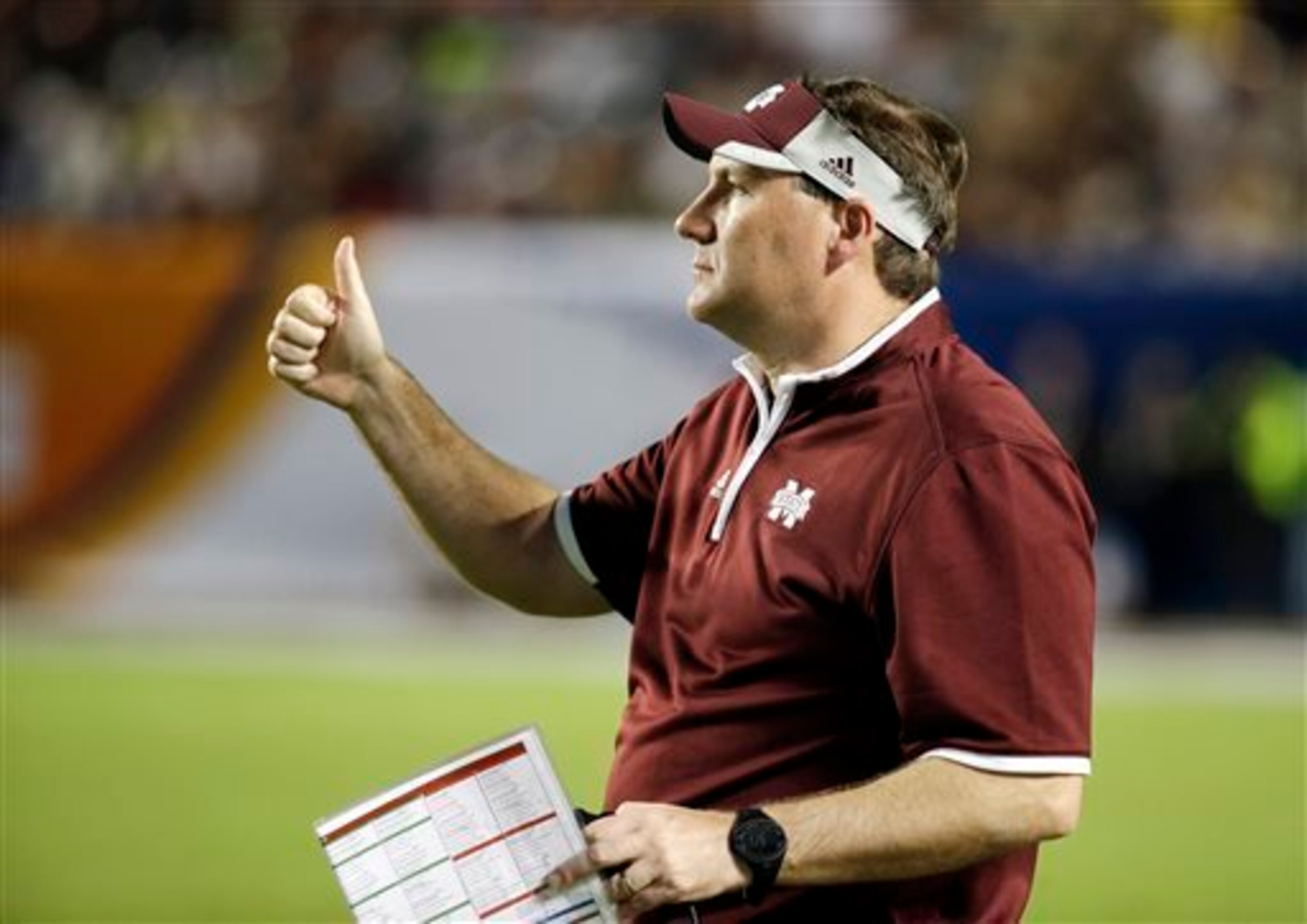 Dan Mullen and Mississippi State will have a tough time duplicating 2014's success.