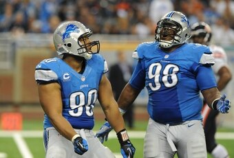 Ndamukong Suh (left) and Nick Fairley