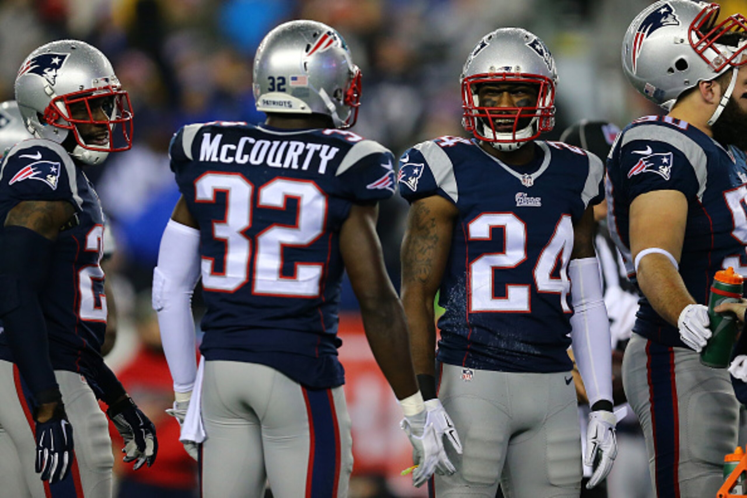 Devin McCourty and Darrelle Revis (No. 24)