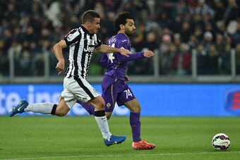 Mohamed Salah has been a massive boost to Fiorentina's attack.
