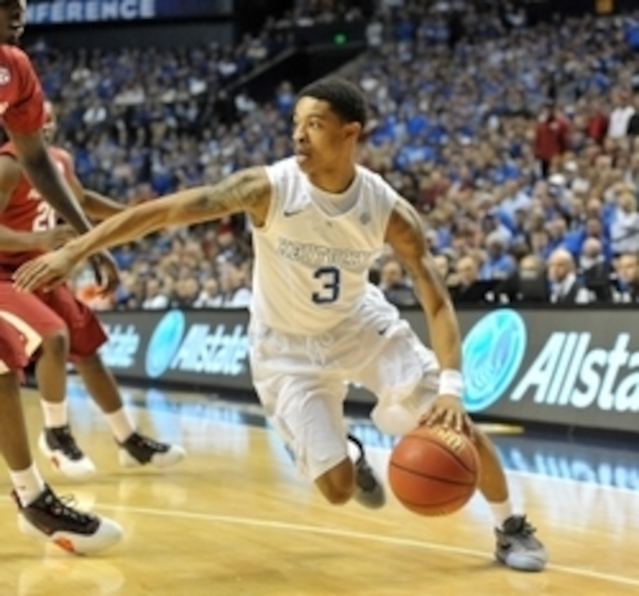 Tyler Ulis knows that somebody has to feed the ball to Kentucky's big men. Tyler Ulis knows that somebody has to feed the ball to Kentucky's big men.