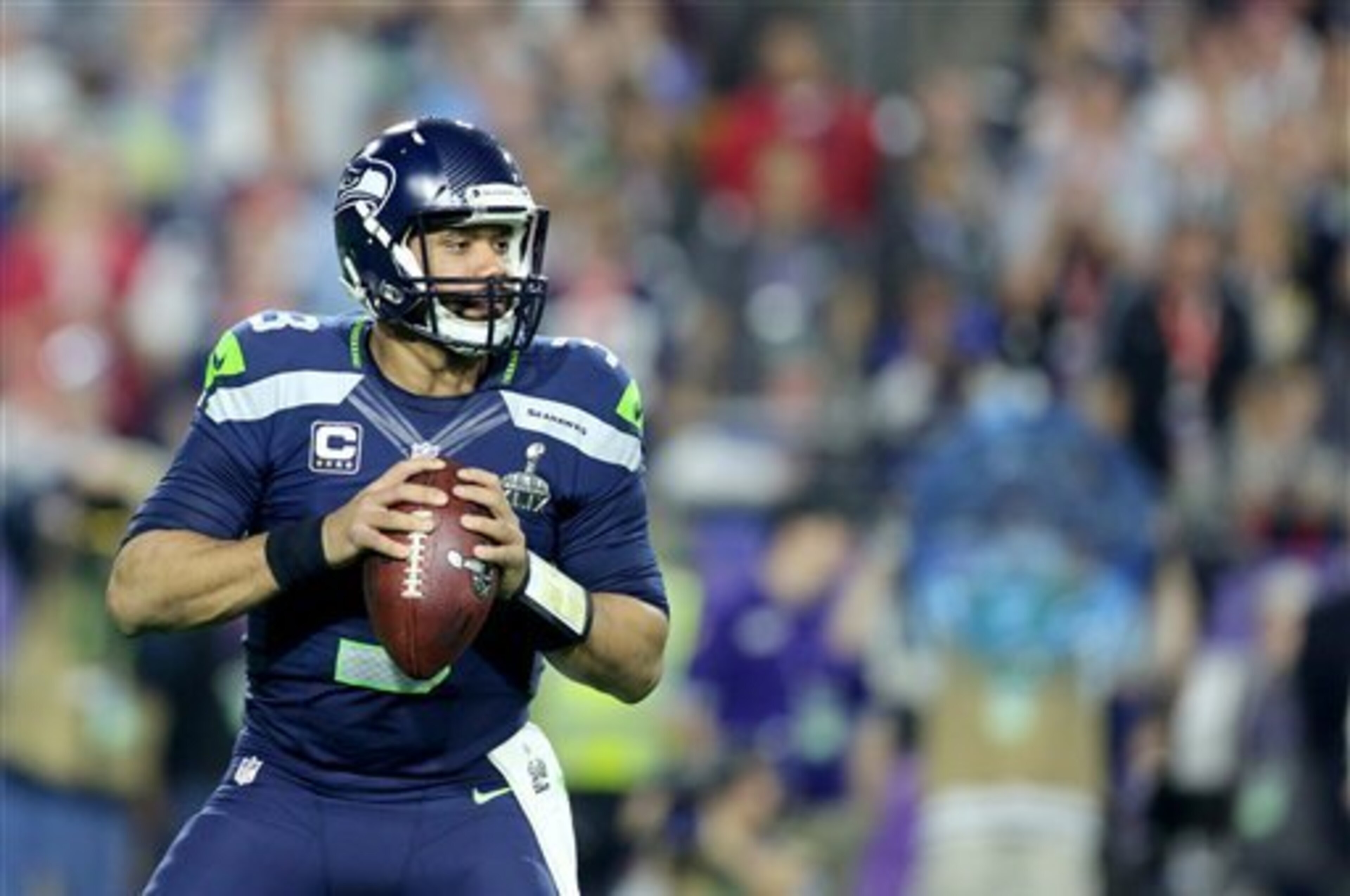 Seahawks QB Russell Wilson