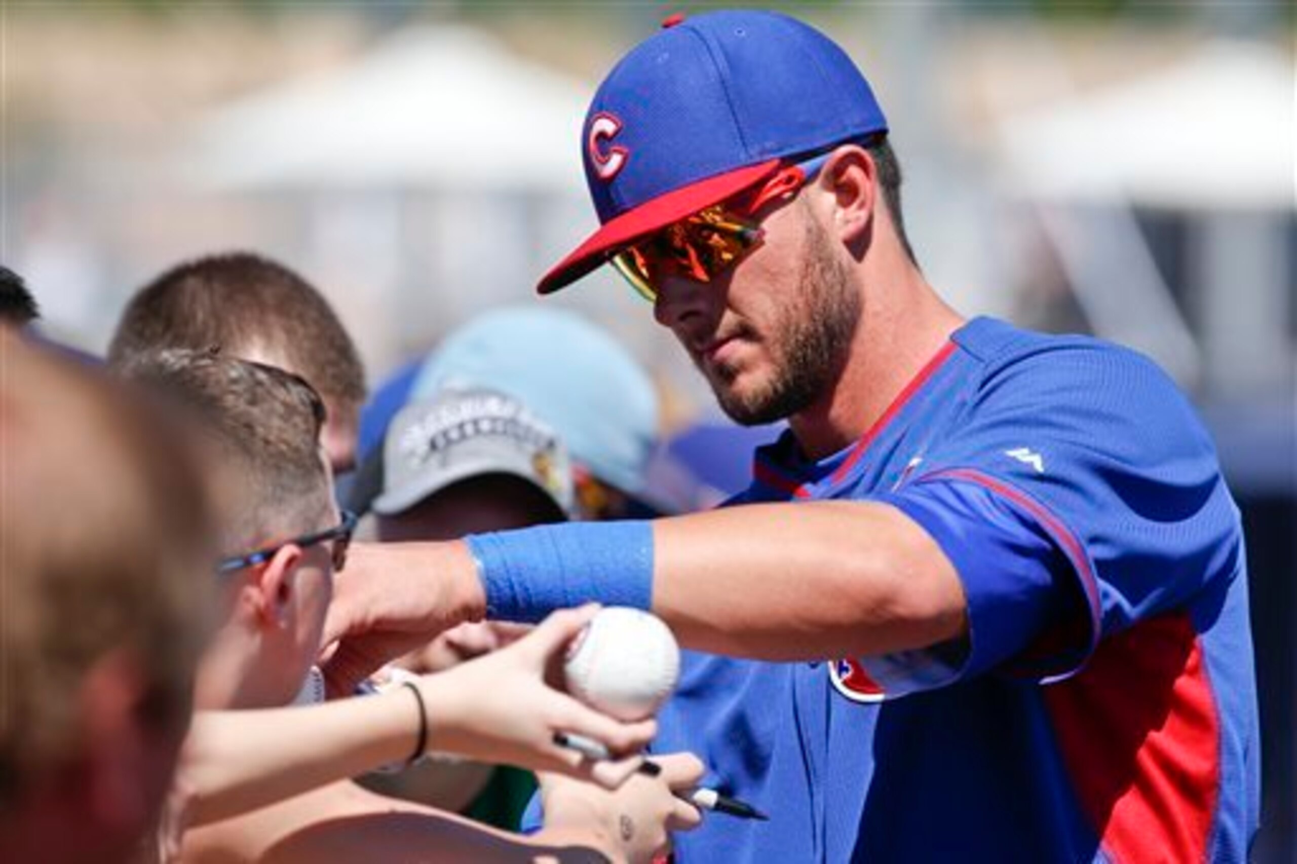 Kris Bryant's performance so far this spring has helped the Chicago Cubs' group of top prospects earn a strong grade.