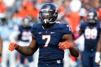 Drafting Eli Harold would address Arizona's need for a pass-rushing outside linebacker.