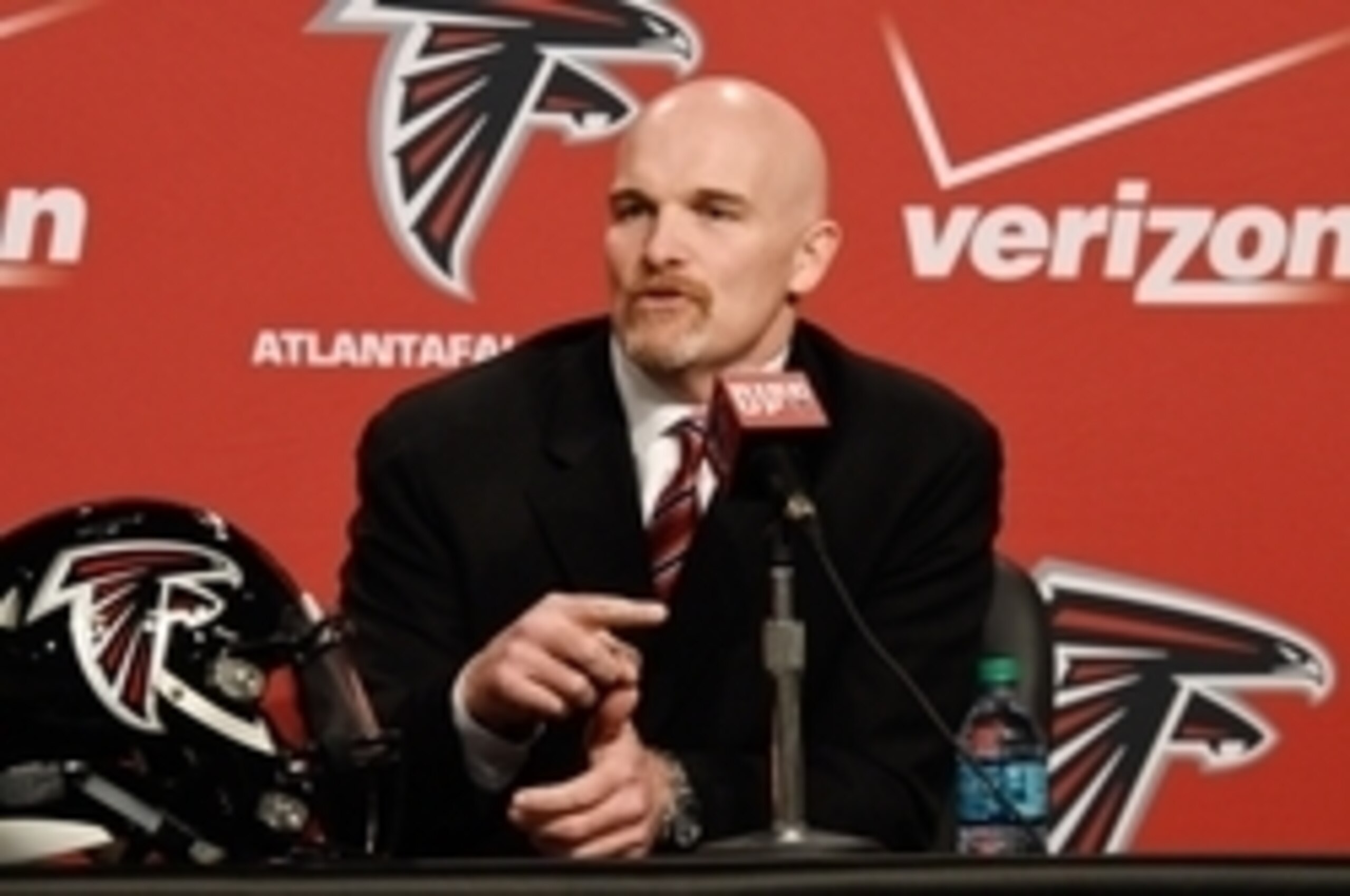New Falcons coach Dan Quinn should continue to be in the market for pass-rushers. New Falcons coach Dan Quinn should continue to be in the market for pass-rushers.