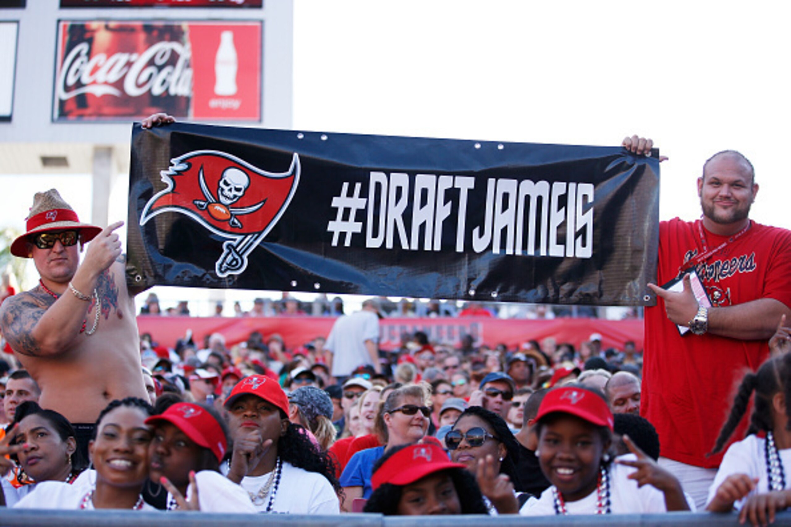 These Buccaneers fans are probably going to get their wish. These Buccaneers fans are probably going to get their wish.