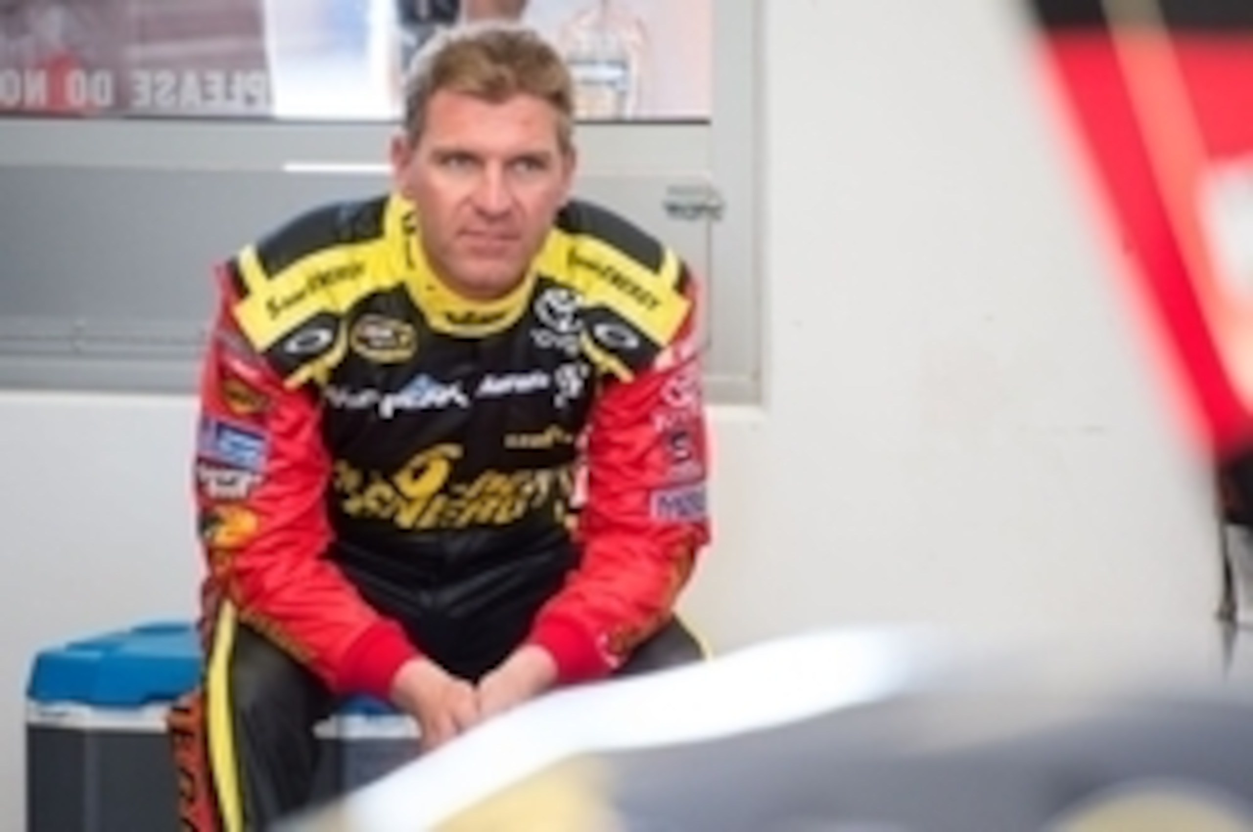 Mar 6, 2015; Las Vegas, NV, USA; Sprint Cup Series driver Clint Bowyer (15) during practice for the Kobalt 400 at Las Vegas Motor Speedway. Mandatory Credit: Jerome Miron-USA TODAY Sports