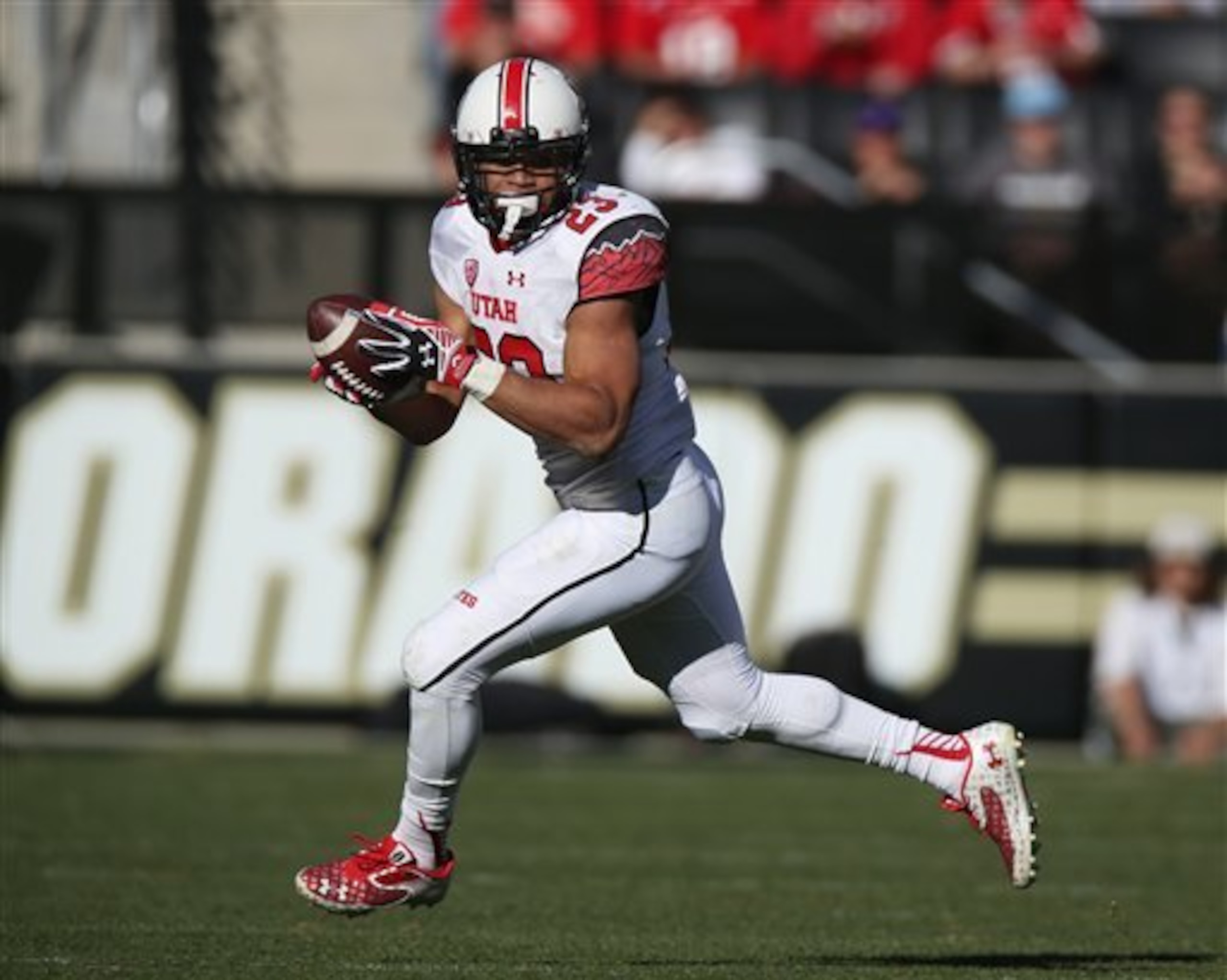 Utah running back Devontae Booker decided to return for his senior season, and doing so scared the rest of the Pac-12.