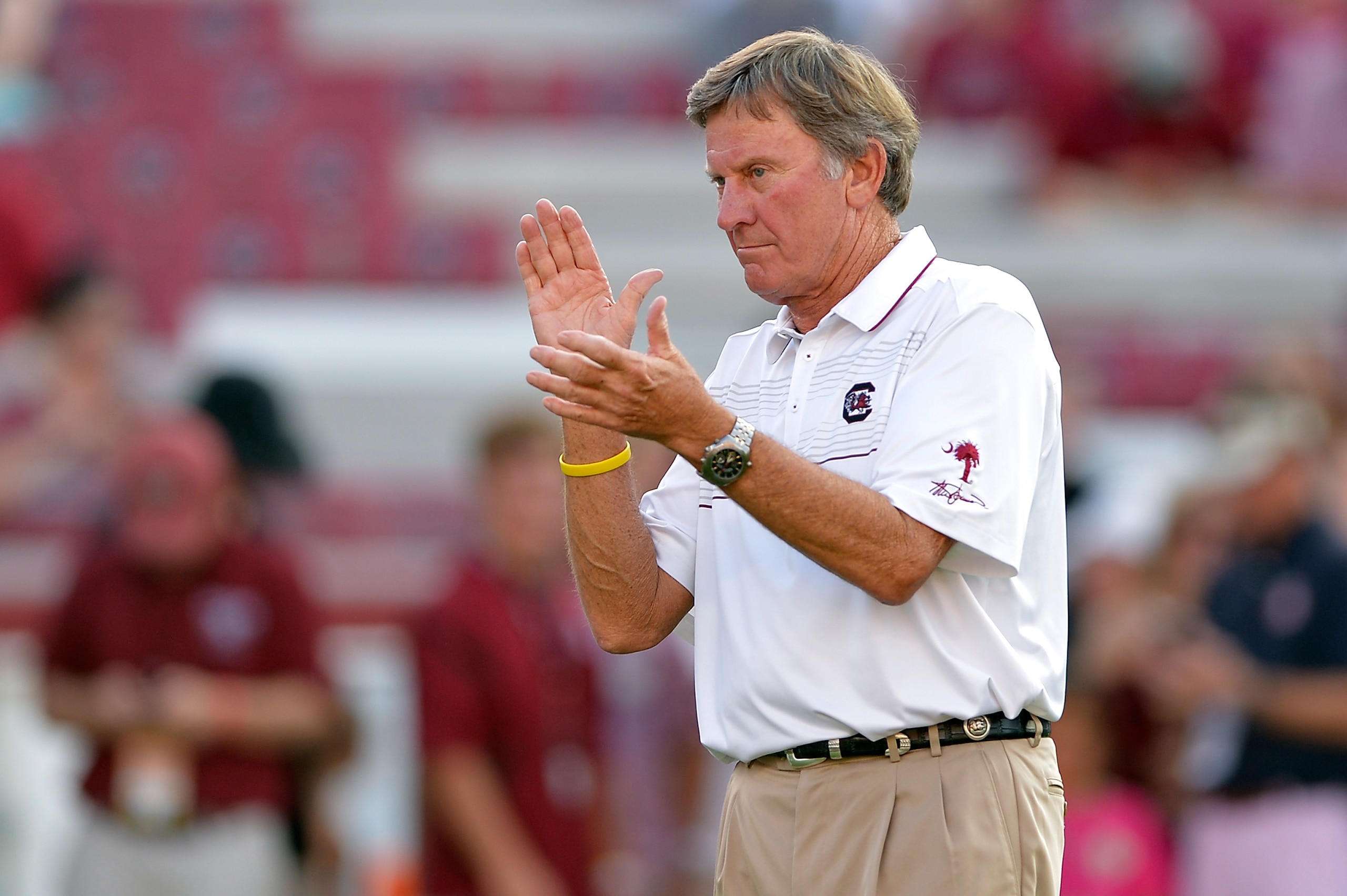 South Carolina head coach Steve Spurrier