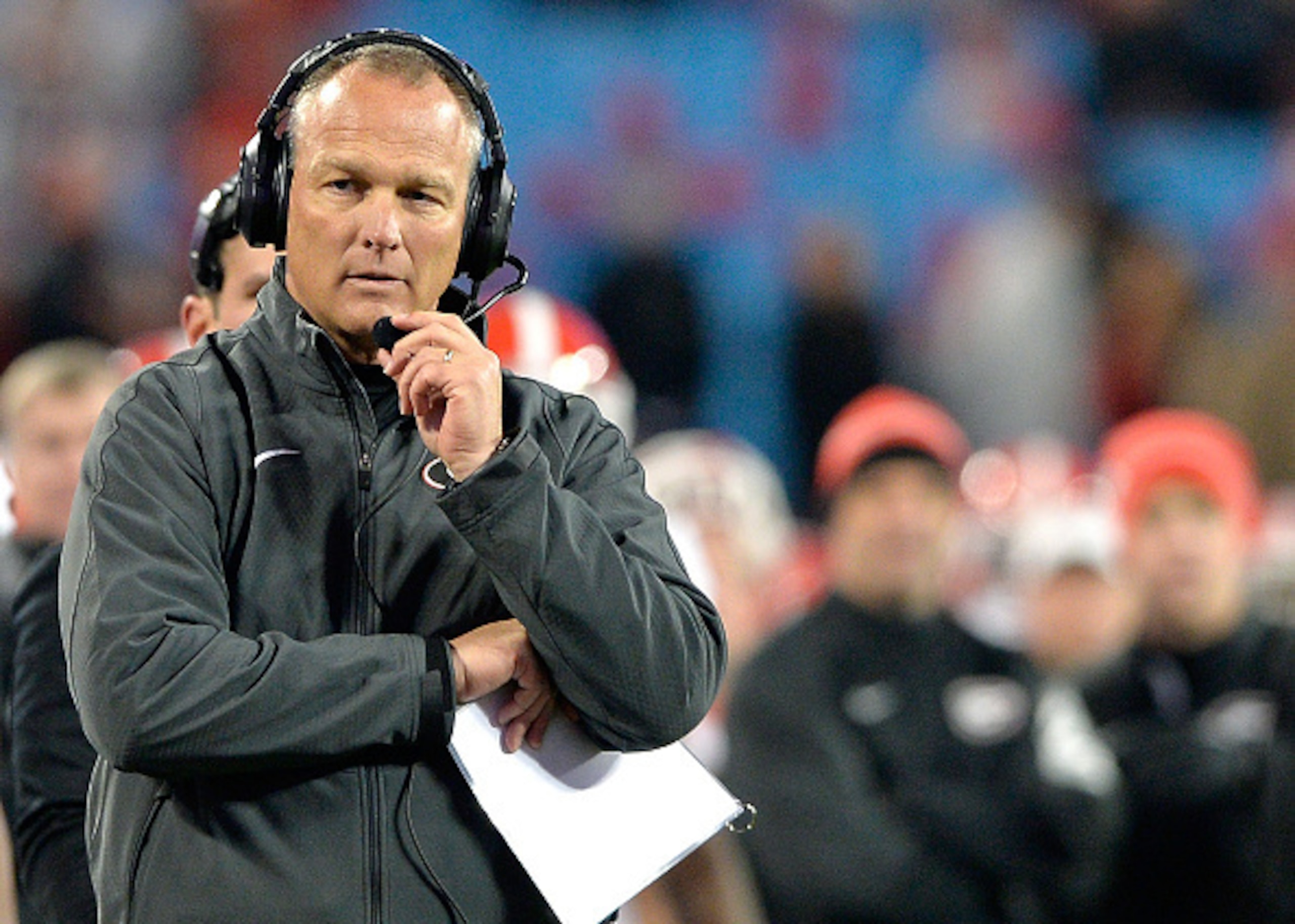 Georgia head coach Mark Richt