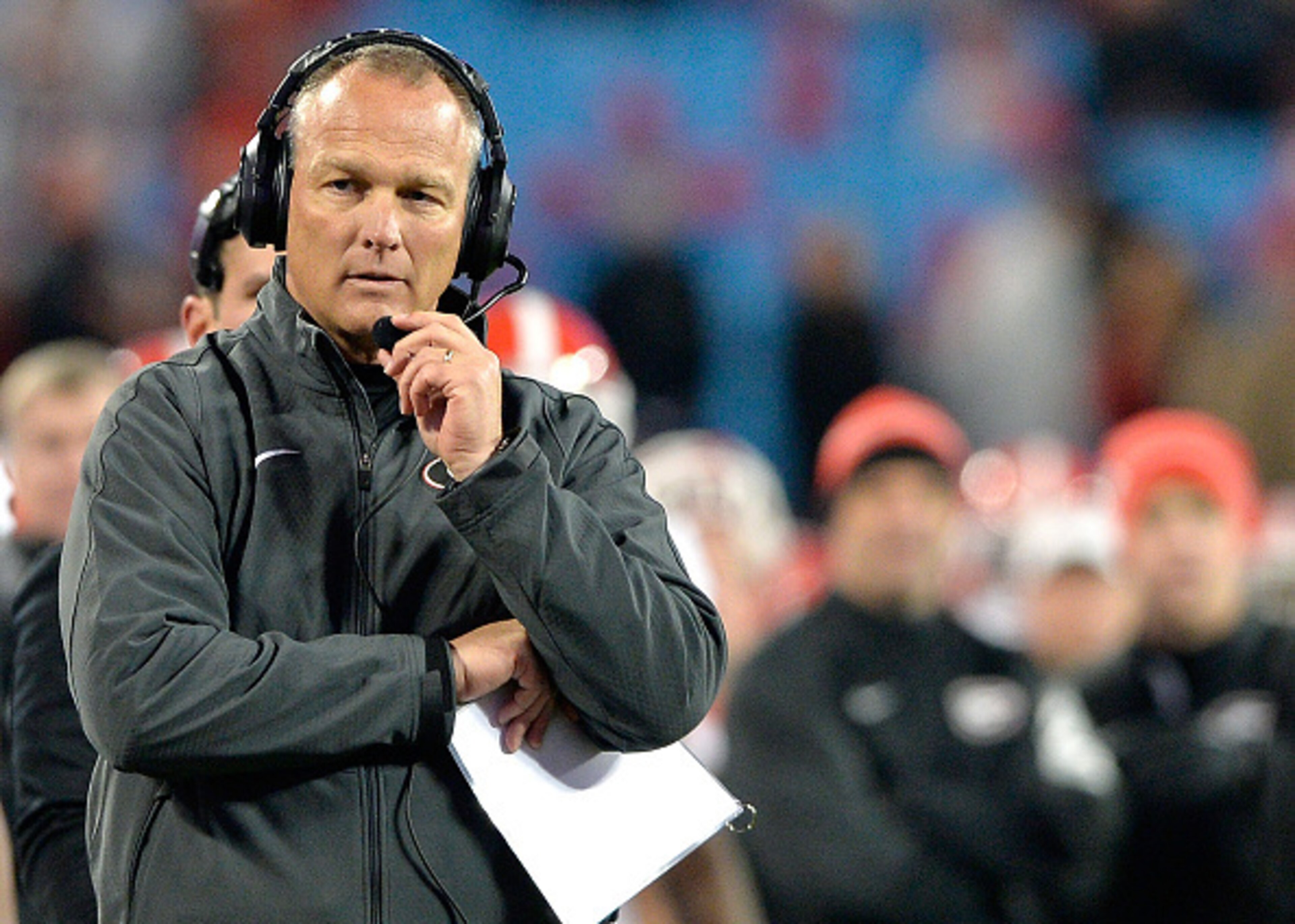 Georgia head coach Mark Richt