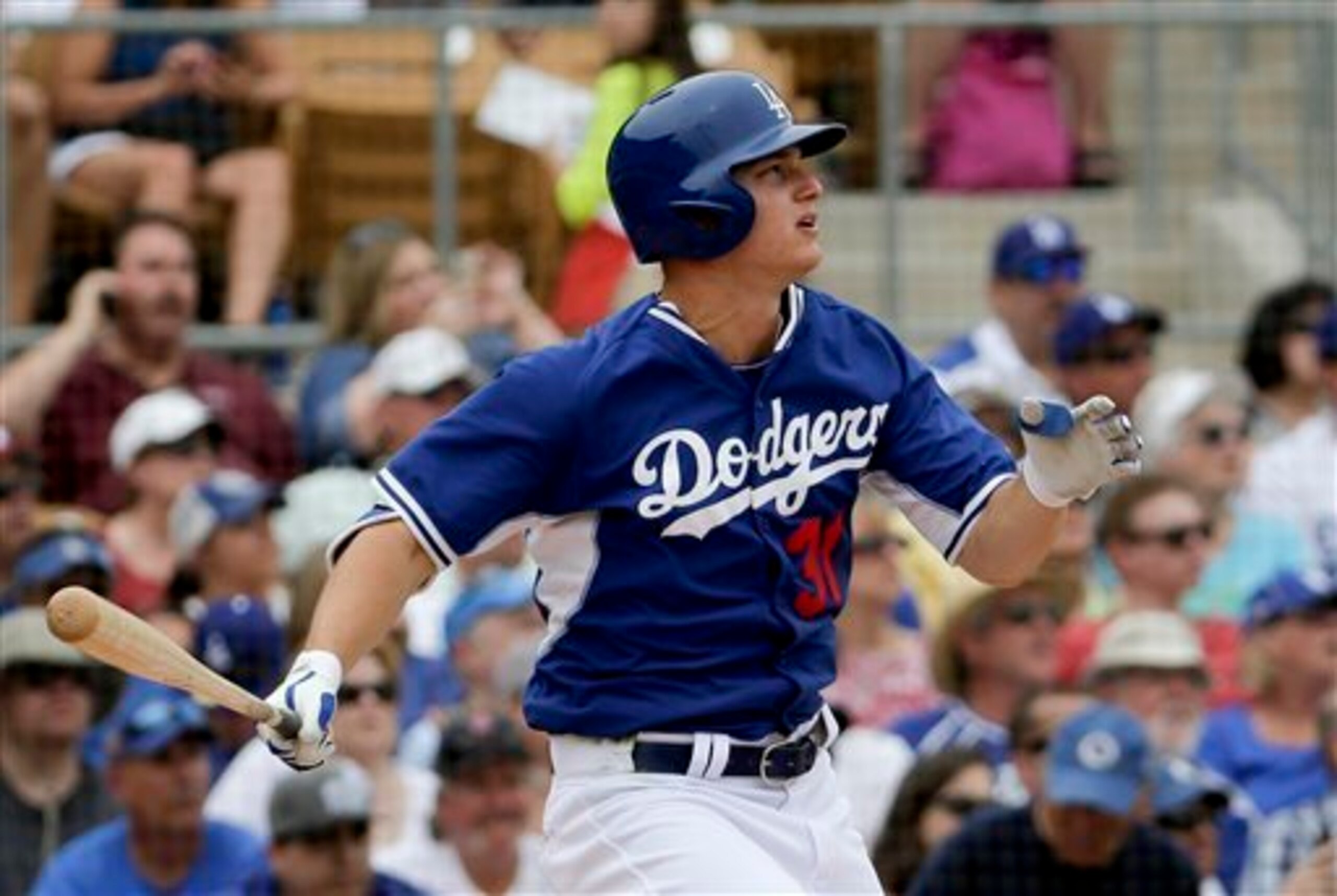 Joc Pederson hasn't had any trouble outplaying Andre Ethier.