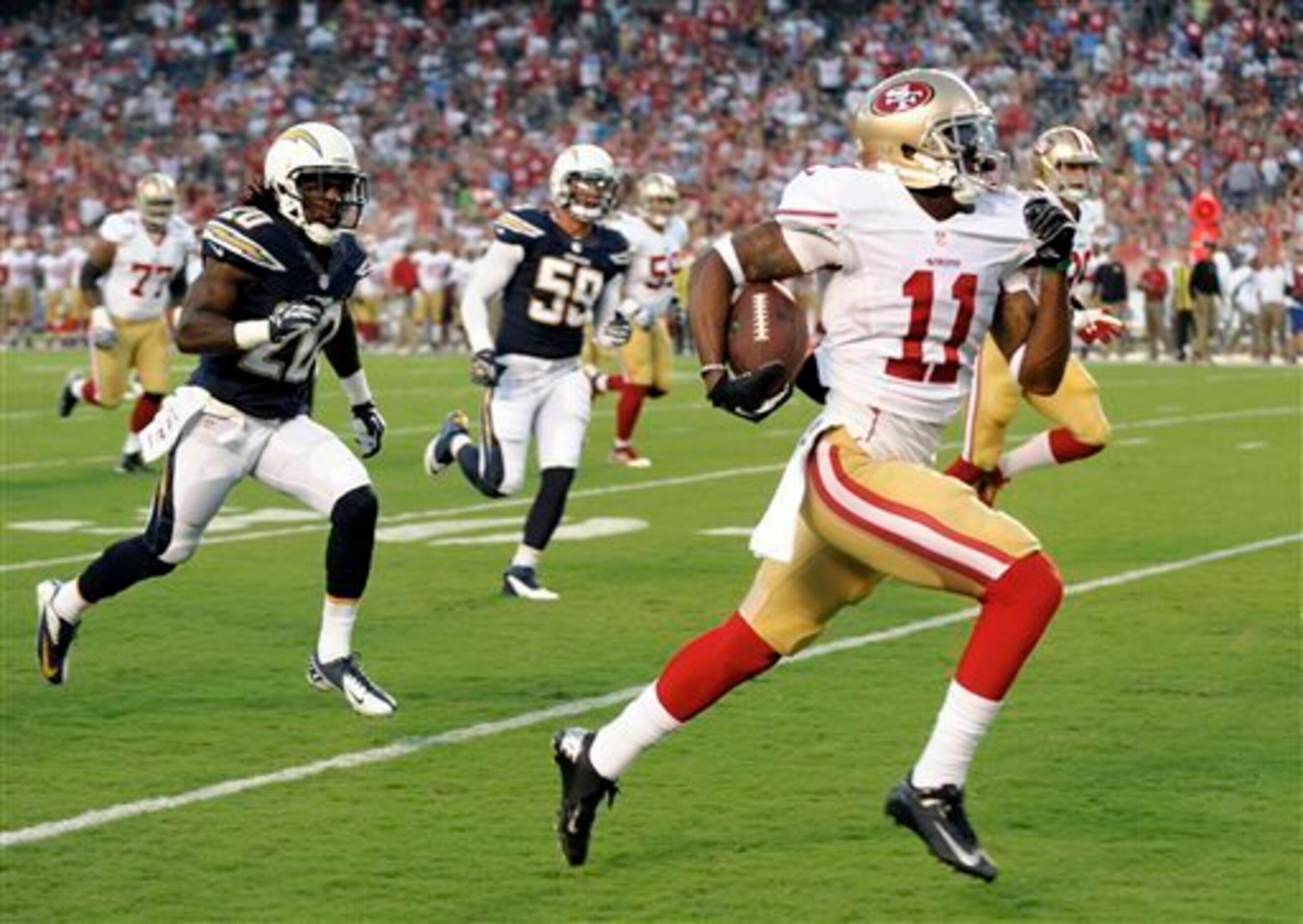 Quinton Patton has had two uneventful seasons in San Francisco.