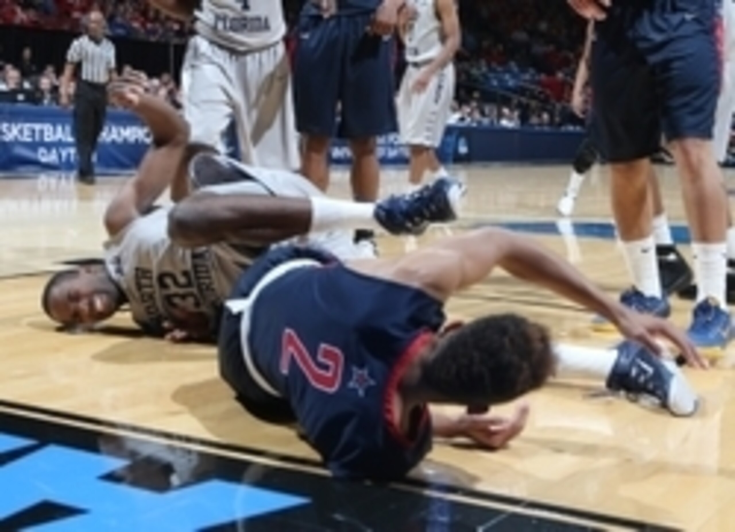 Both teams were willing to get on the floor for the ball, but Robert Morris took much better care of it in general.