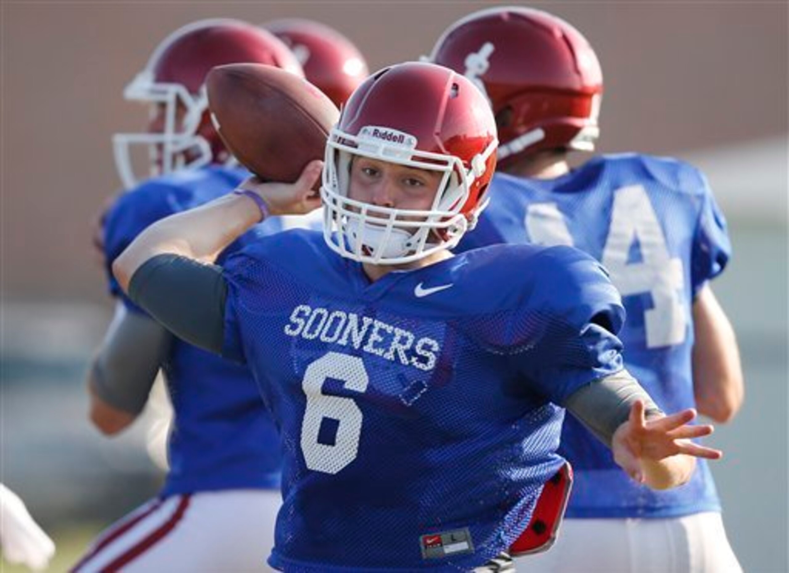 Baker Mayfield could emerge as Oklahoma's starter this fall.