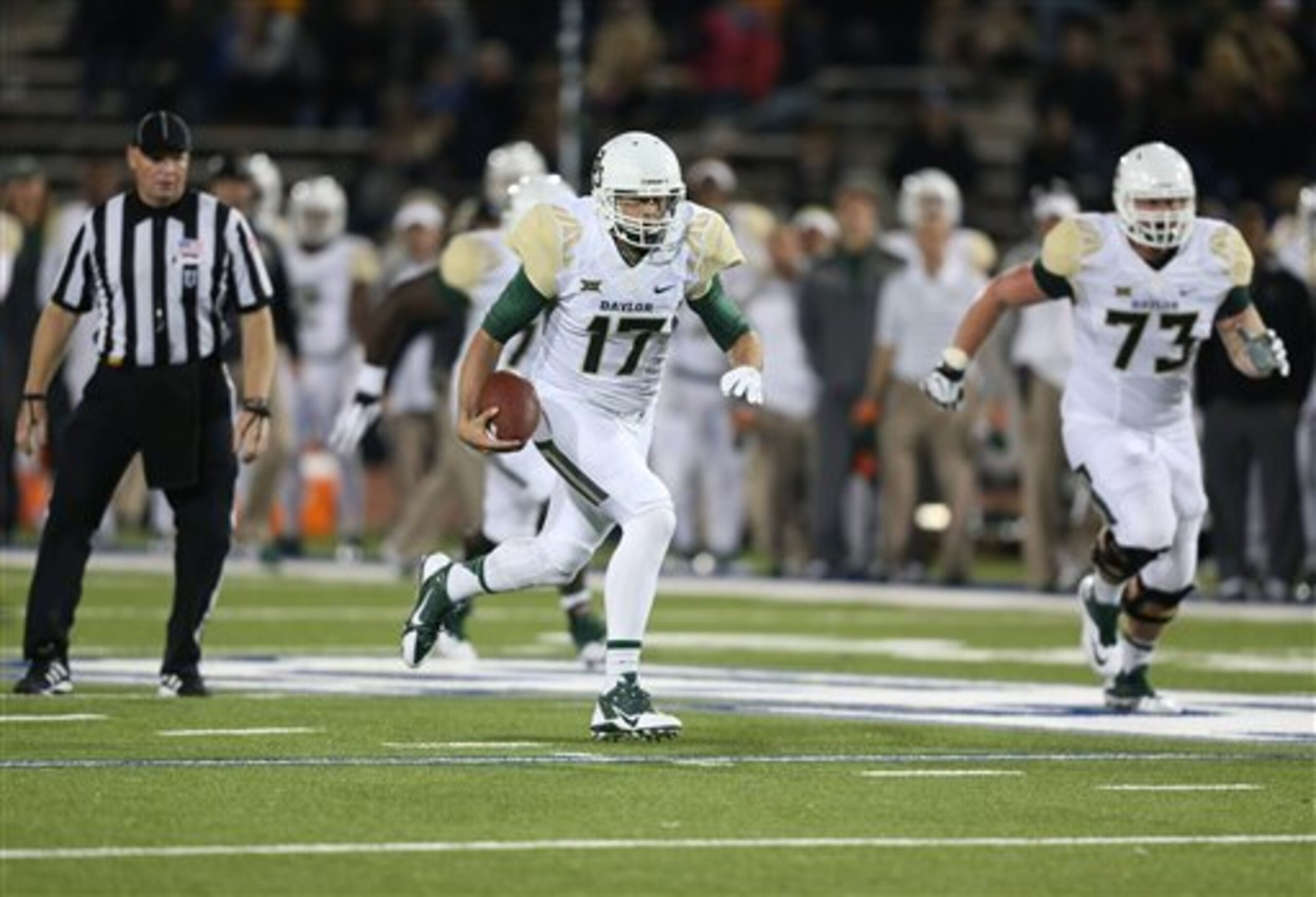 Seth Russell is the heir apparent as Baylor's starting quarterback.