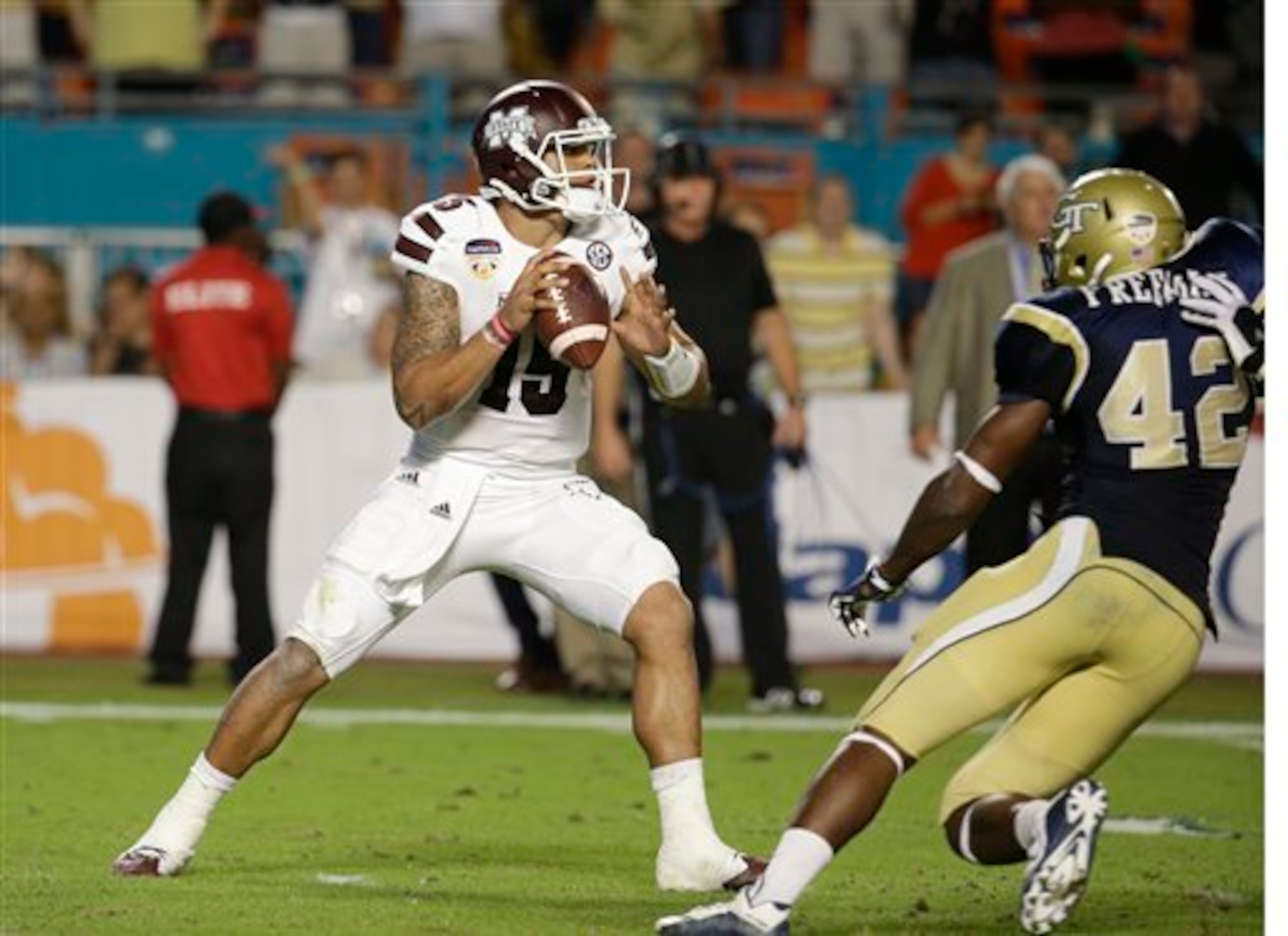 Dak Prescott is a huge reason for Mississippi State's offensive success.
