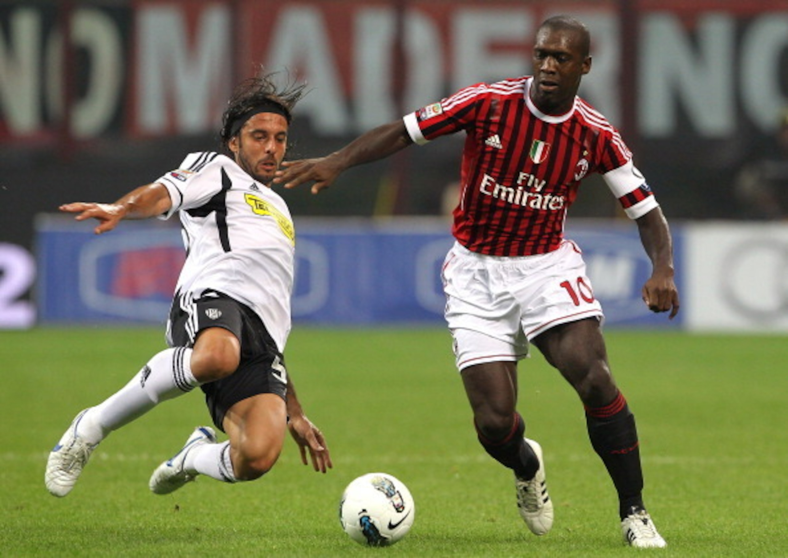 Seedorf was going strong at Milan even after 10 years.
