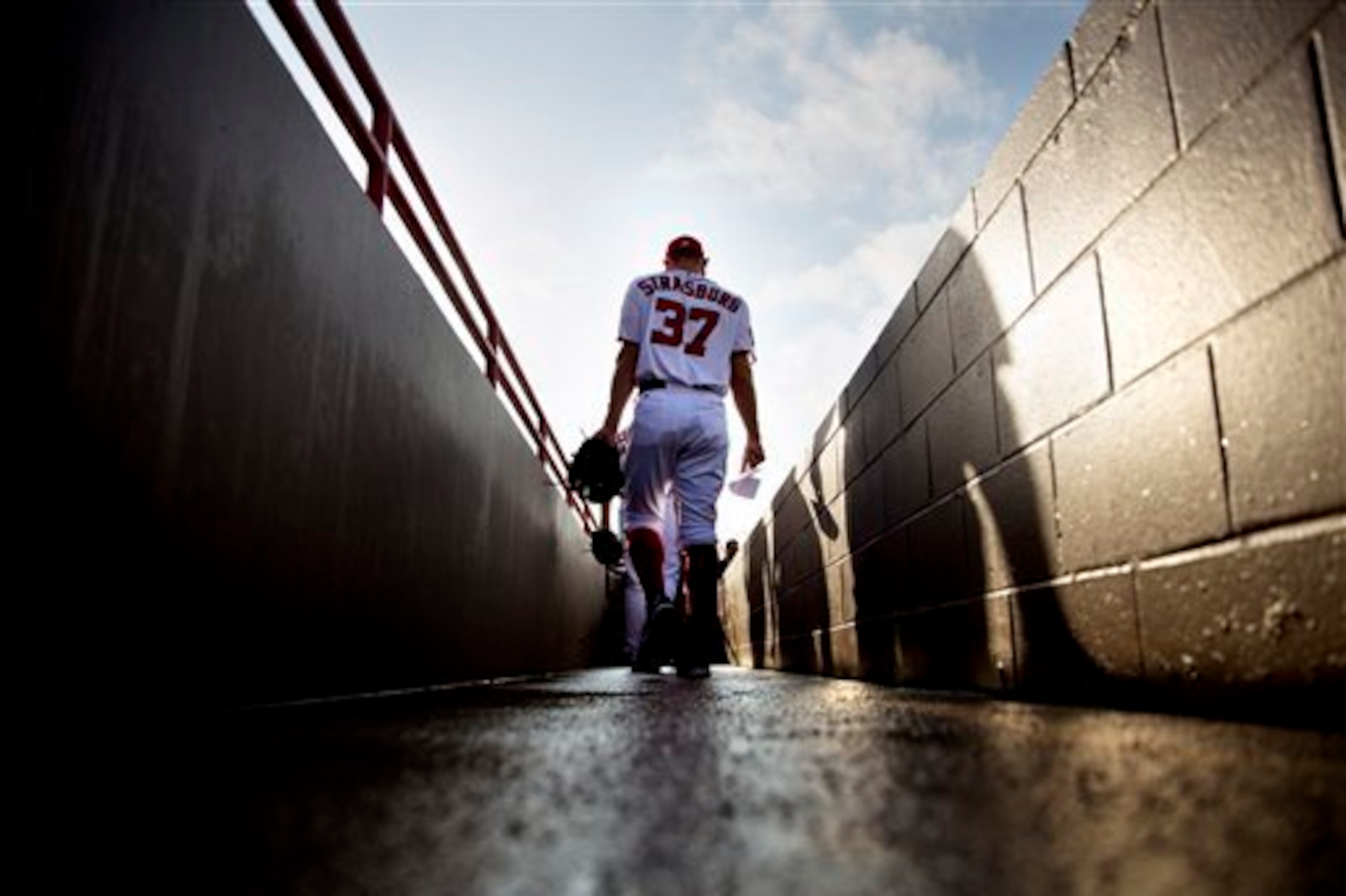 Stephen Strasburg and the Nats starters face enormous pressure to be the best rotation in baseball.