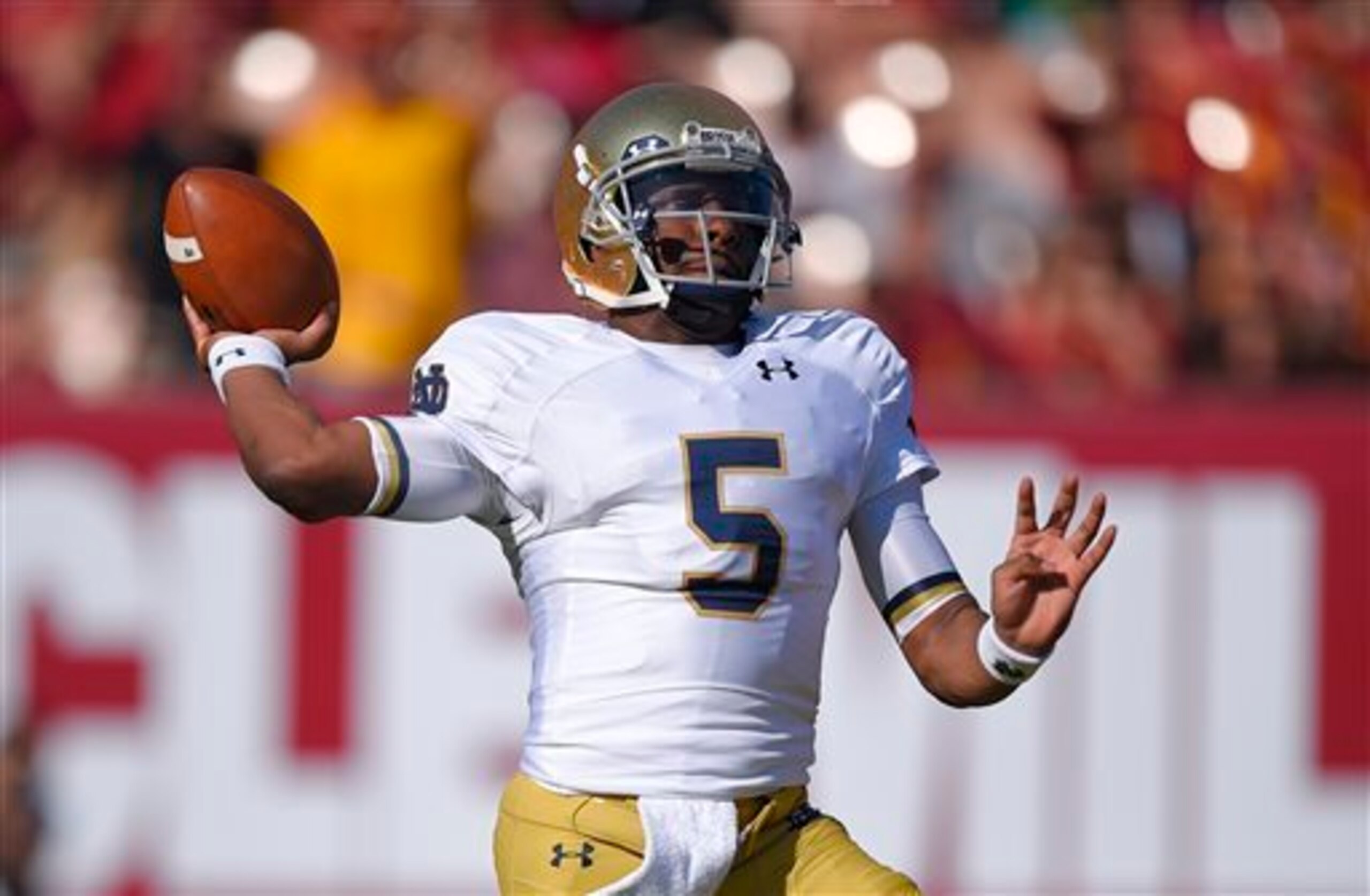 Will Everett Golson or Malik Zaire serve as Notre Dame's quarterback this fall? Will Everett Golson or Malik Zaire serve as Notre Dame's quarterback this fall?