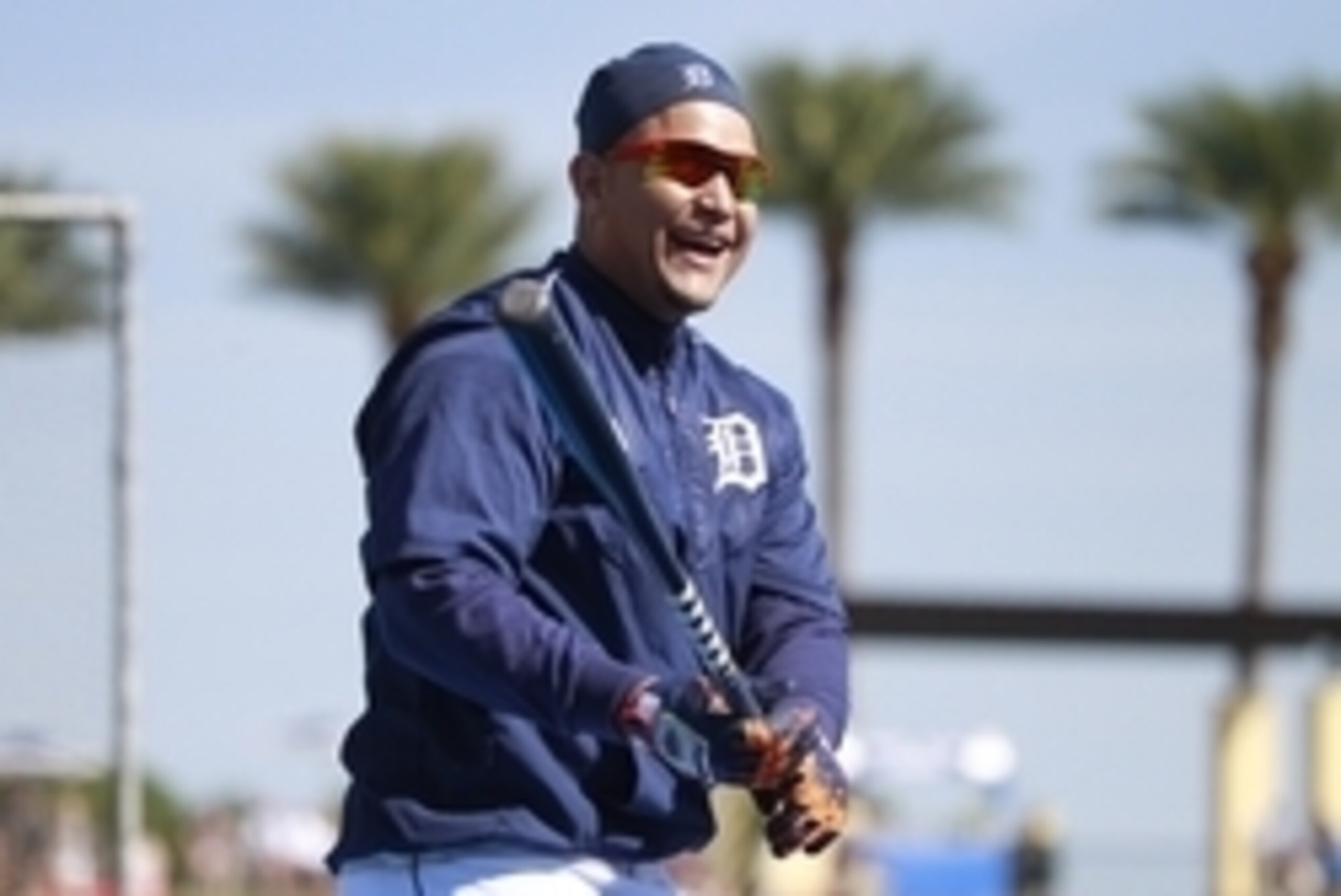 Miguel Cabrera at spring training in Florida Miguel Cabrera at spring training in Florida