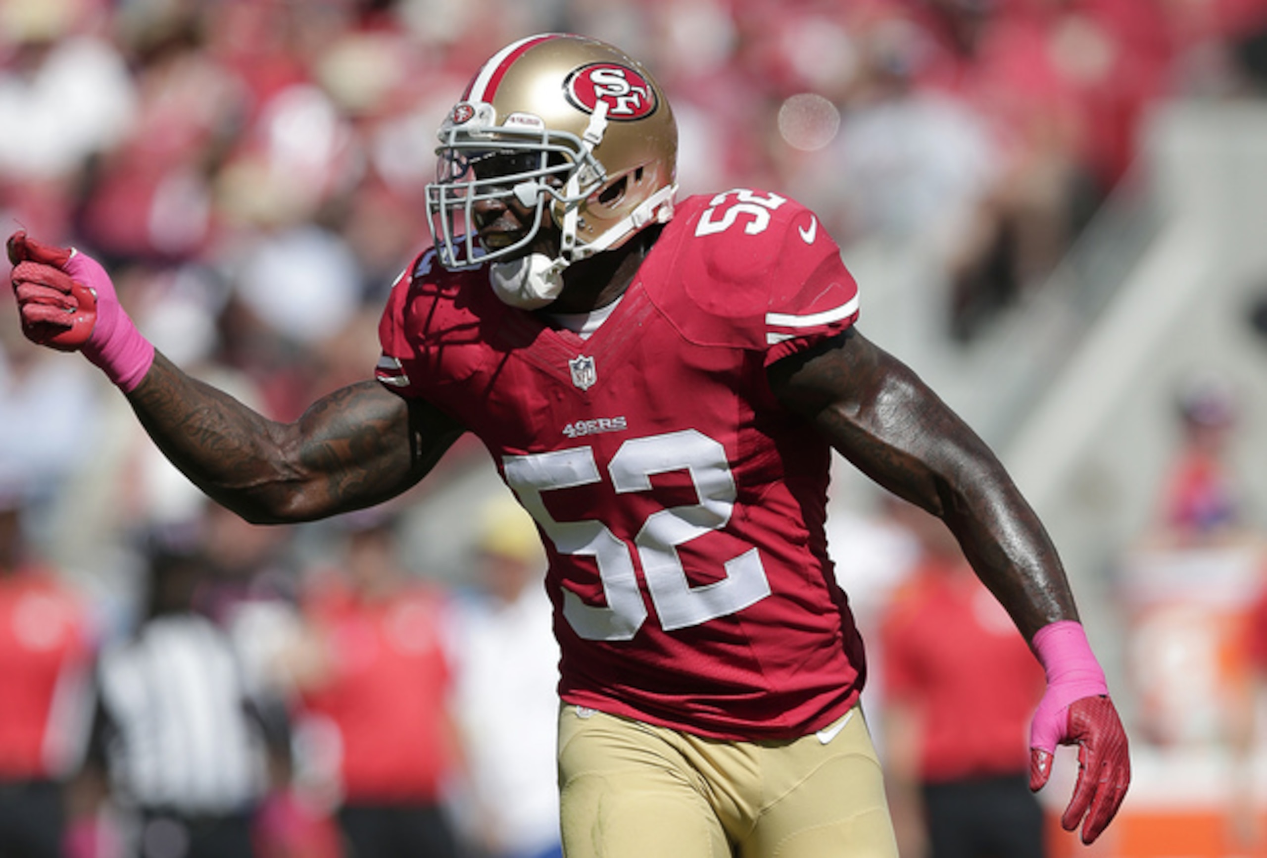 Patrick Willis dealt with injuries in 2014 and retired in 2015, but before that, remained one of the NFL's top linebackers.