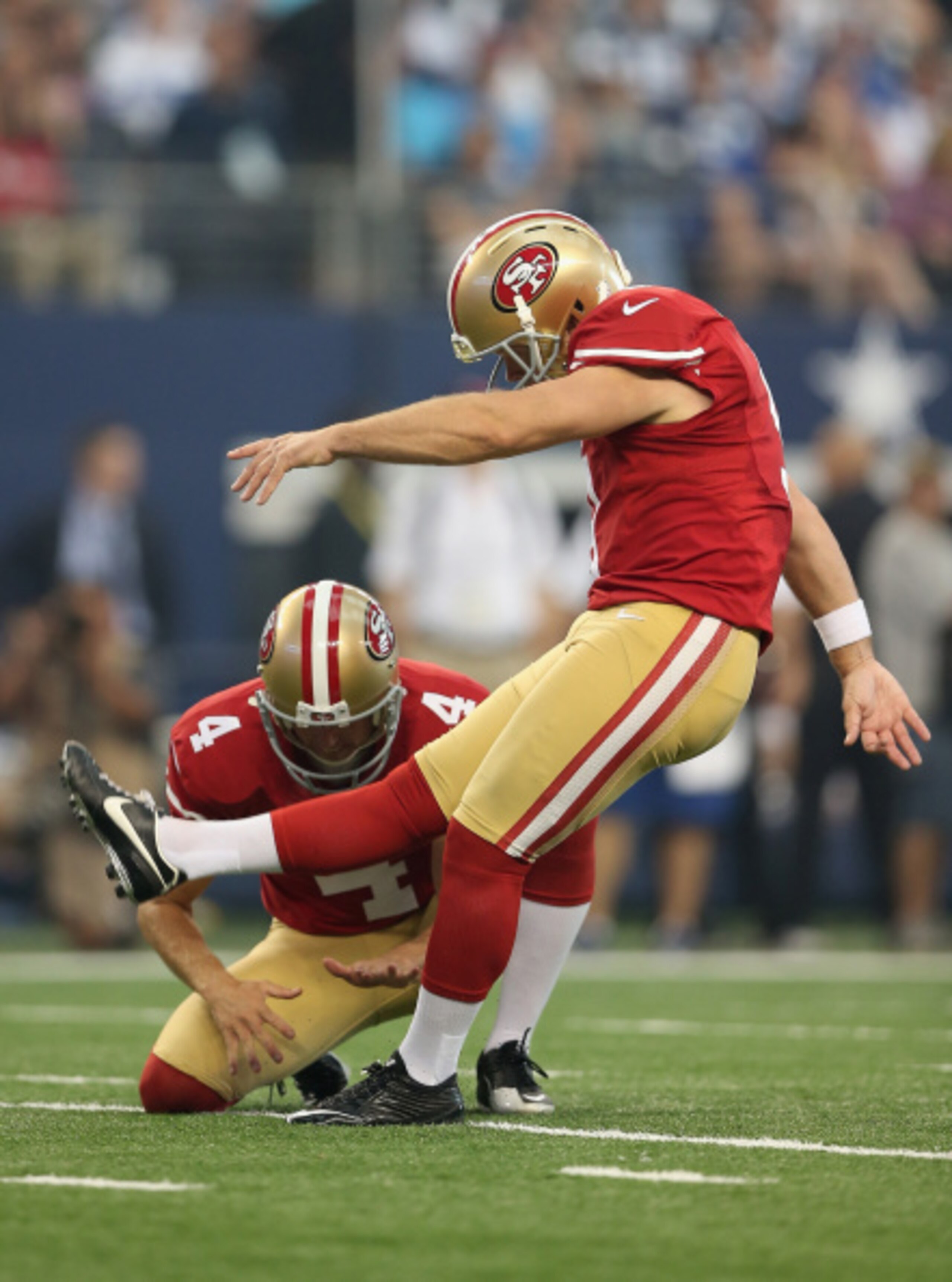Phil Dawson led the 49ers with 108 points last season.