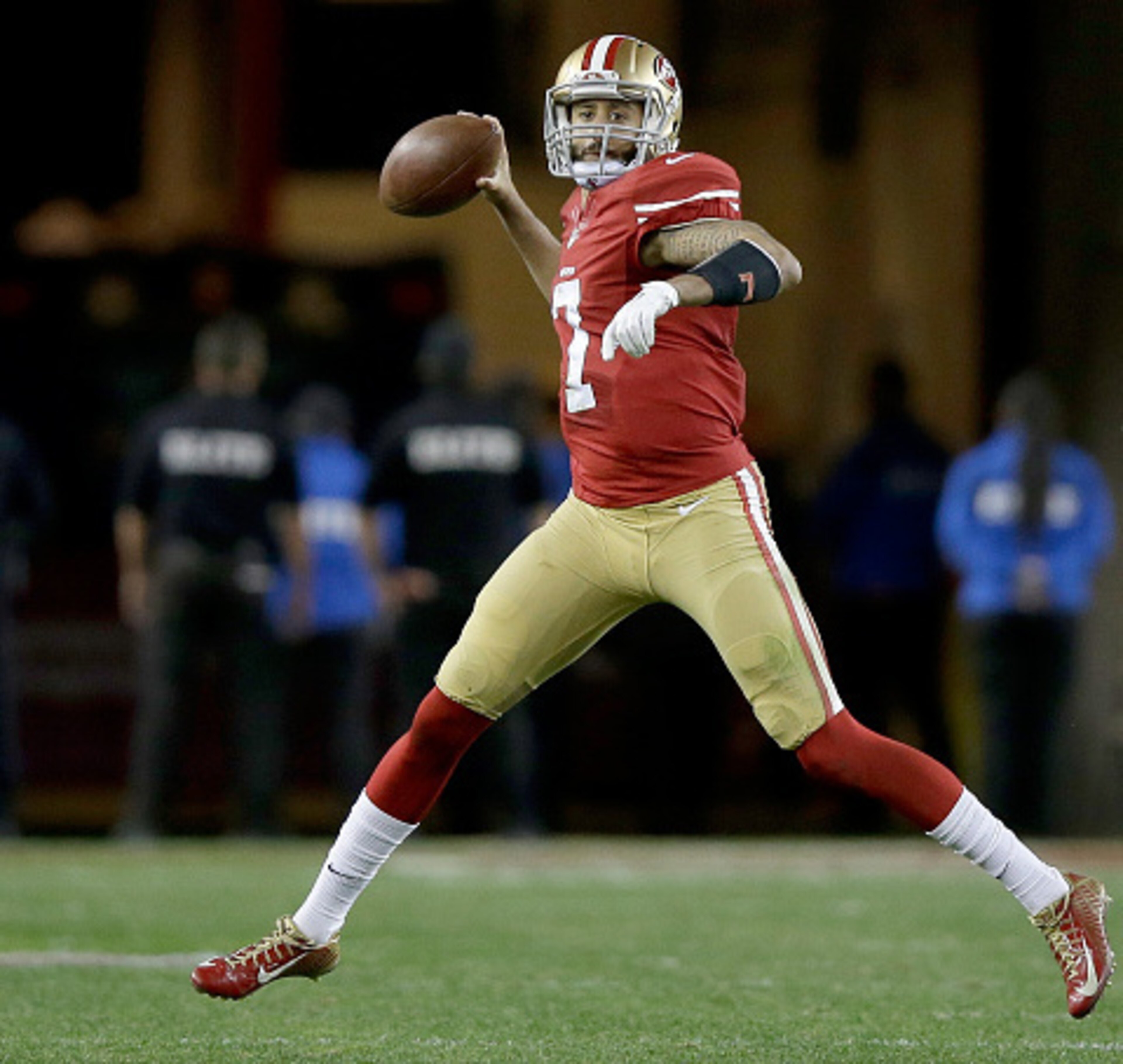 The 49ers ranked 24th in the NFL in completion percentage.